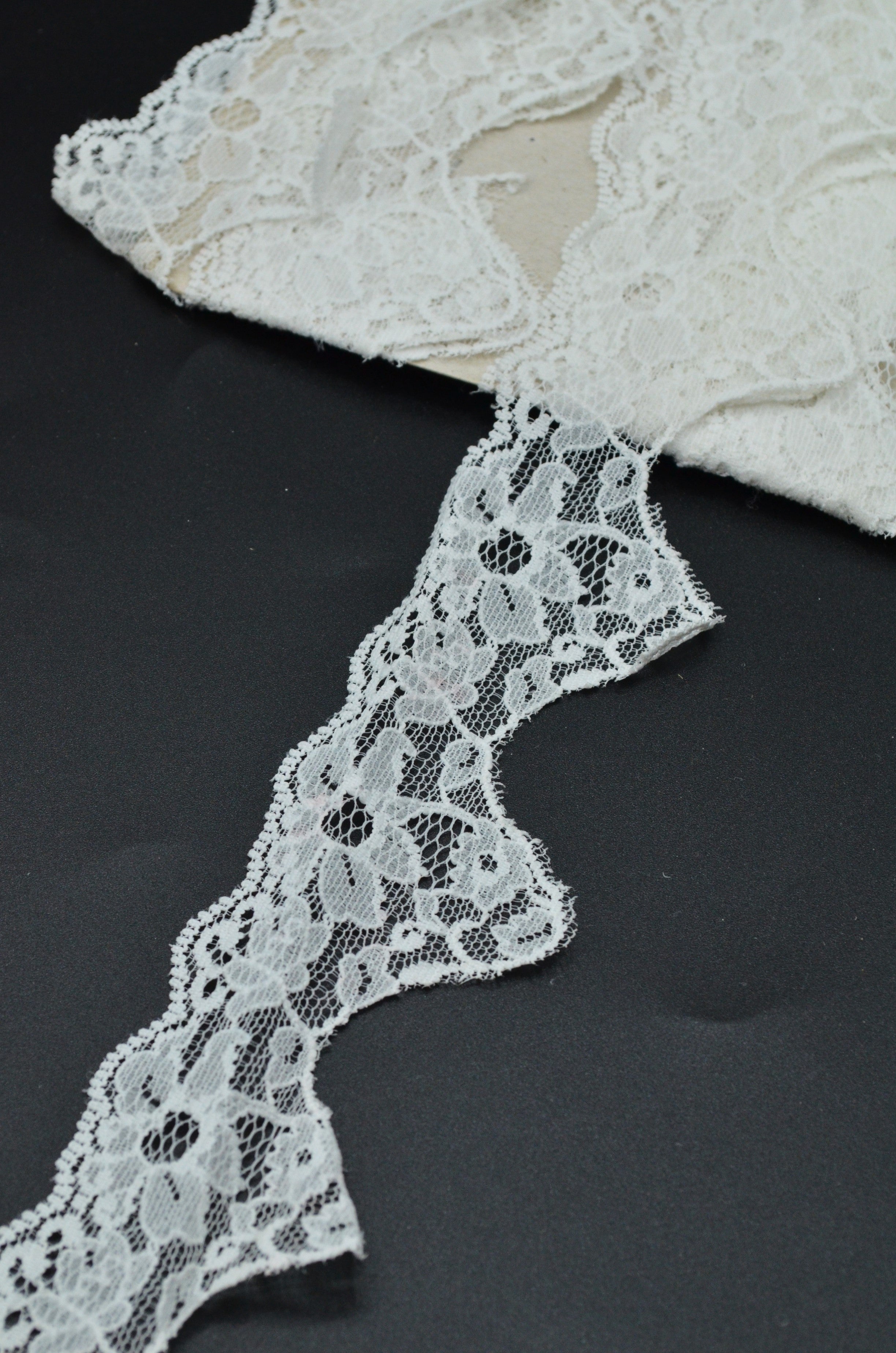 Dantela 4.50cm, Ivoire