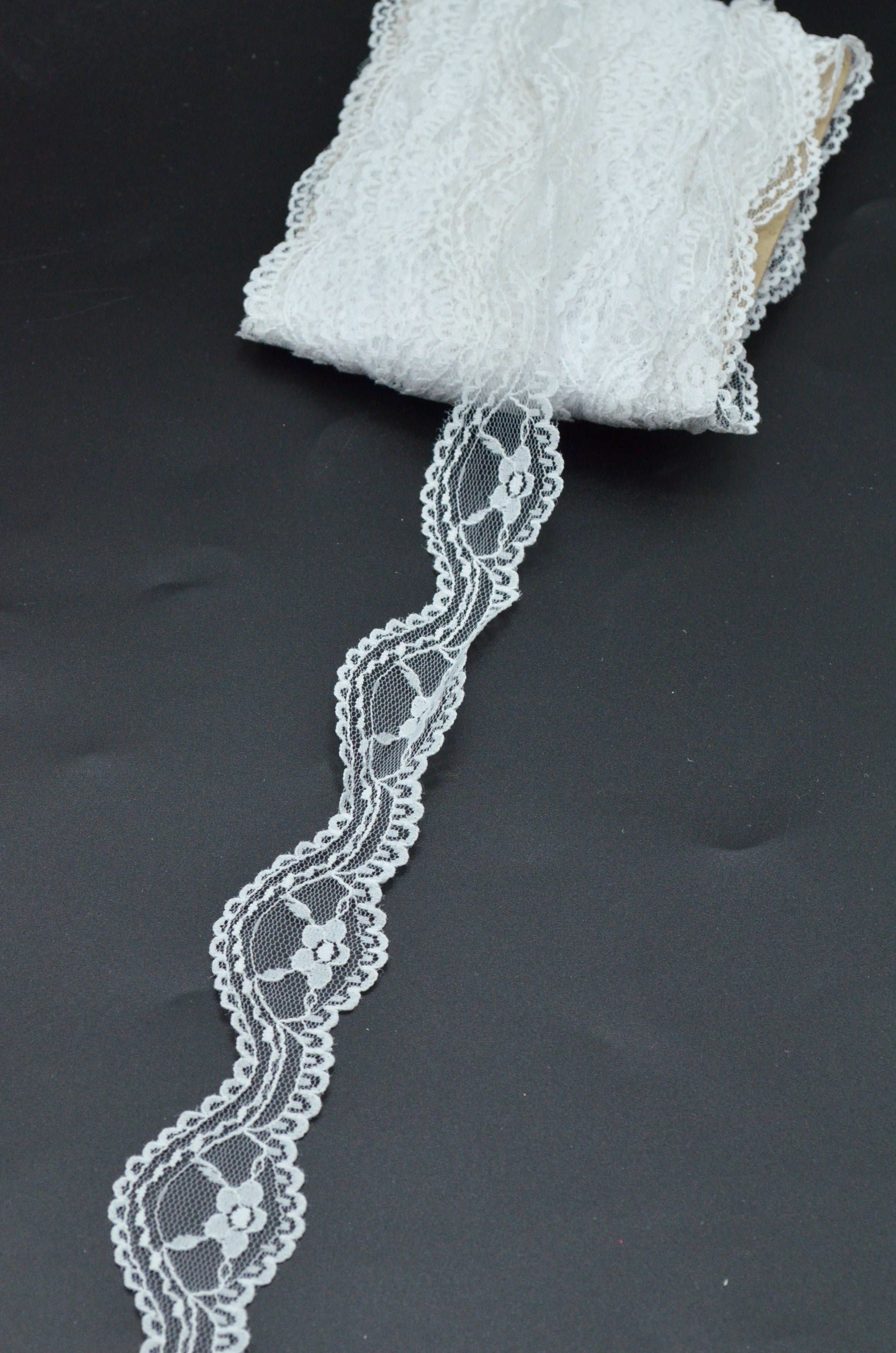 Dantela  3.20cm, Alb
