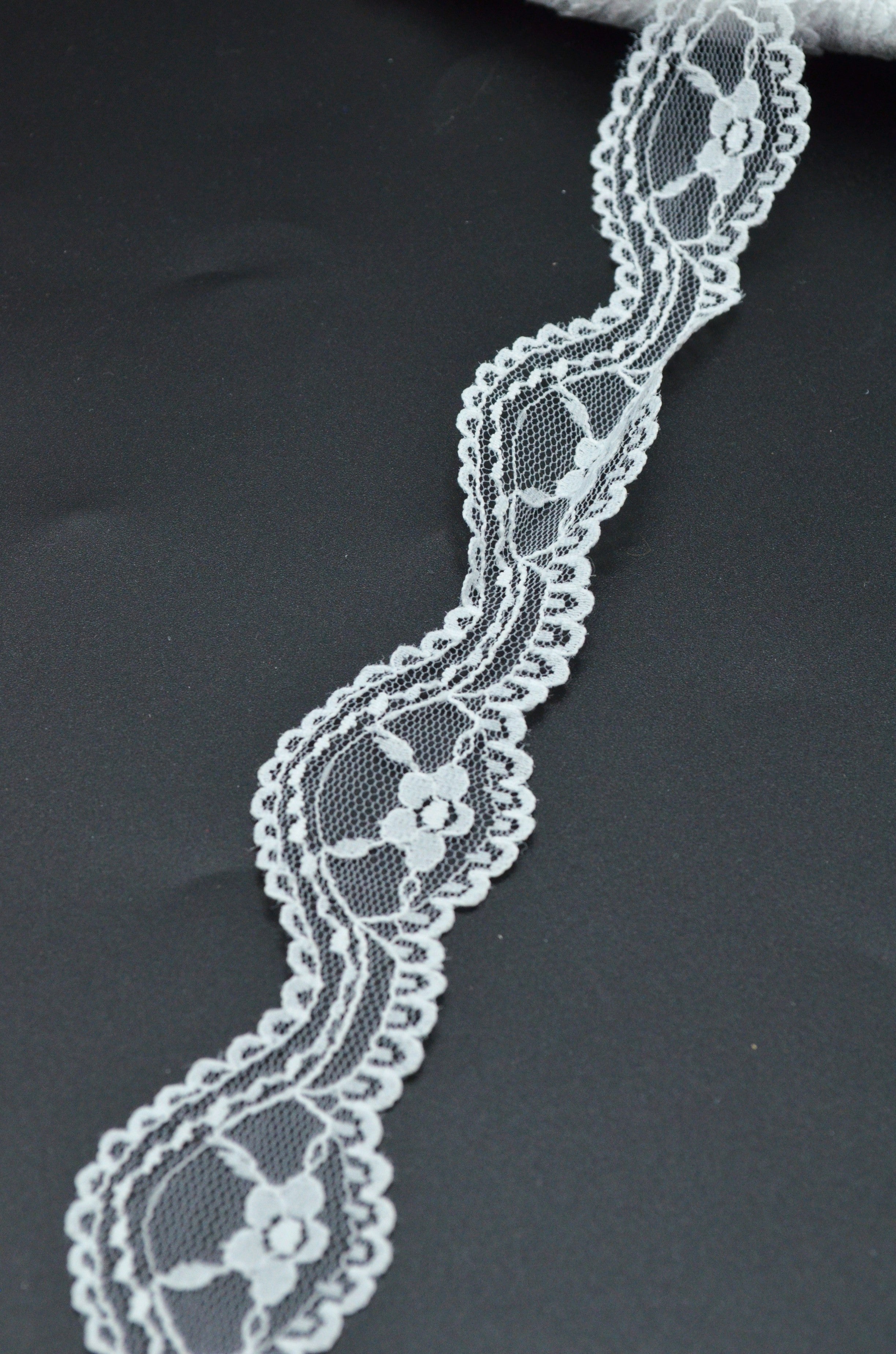 Dantela  3.20cm, Alb