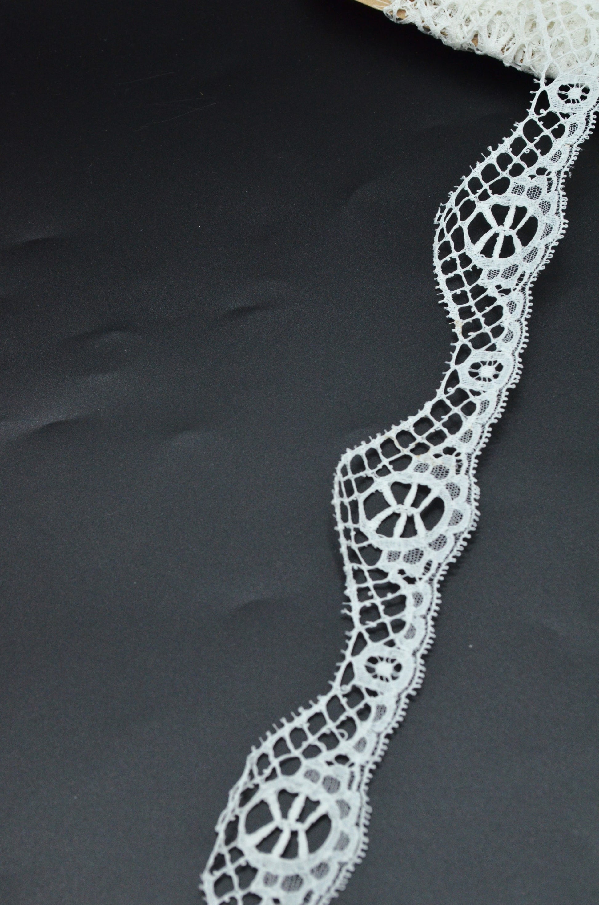 Dantela  3.50cm, Alb