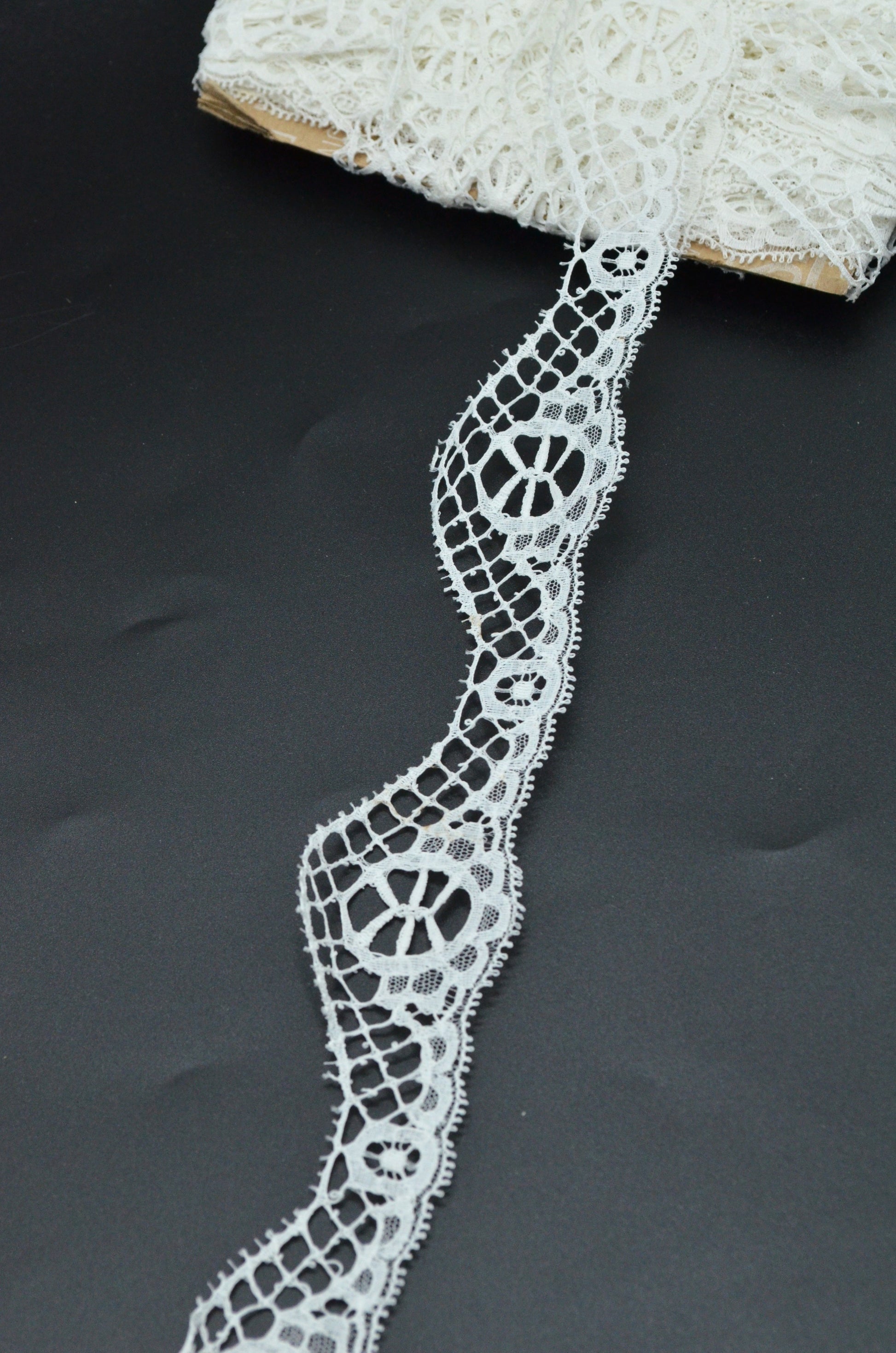 Dantela  3.50cm, Alb