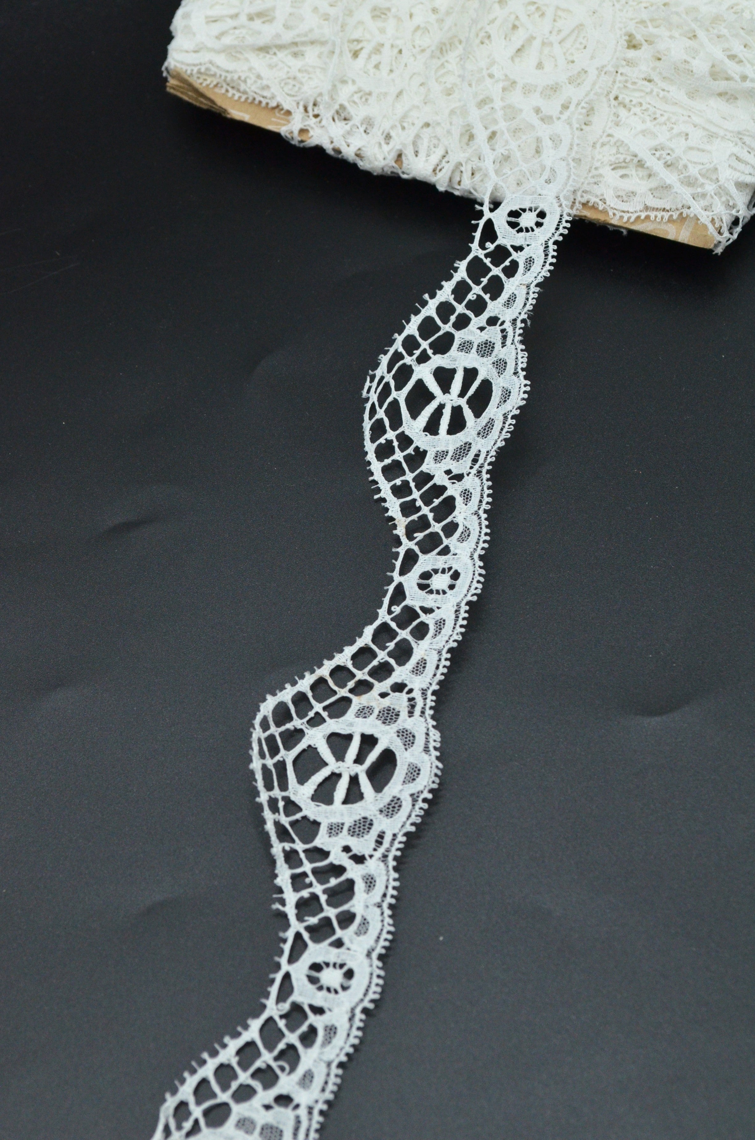 Dantela  3.50cm, Alb
