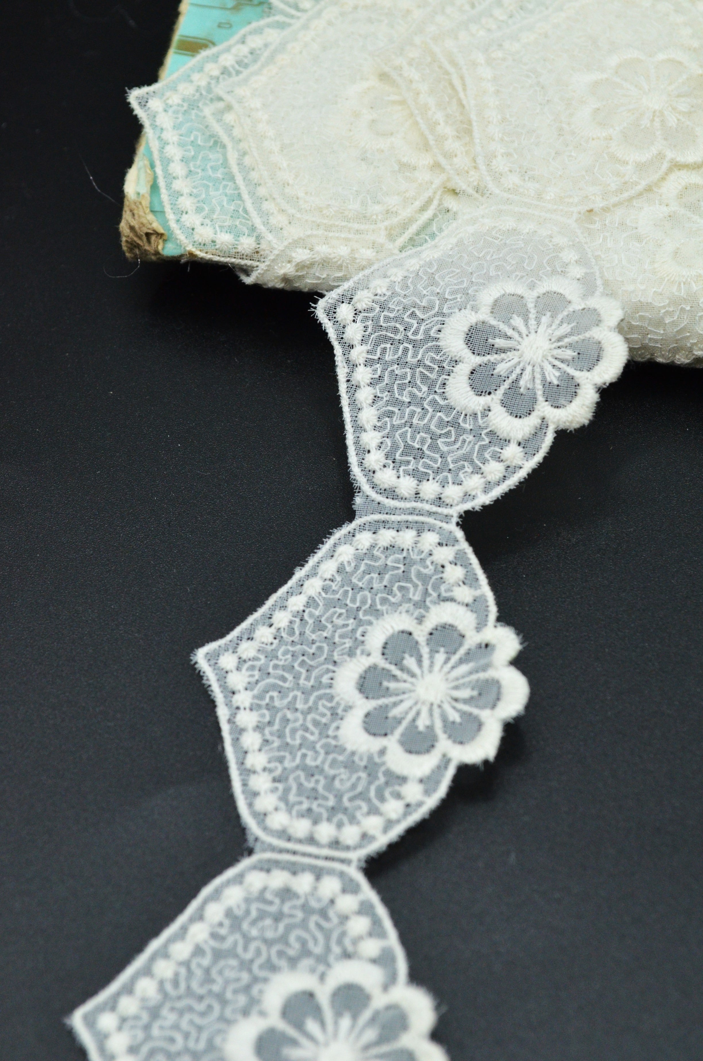 Dantela 4.50cm, Ivoire