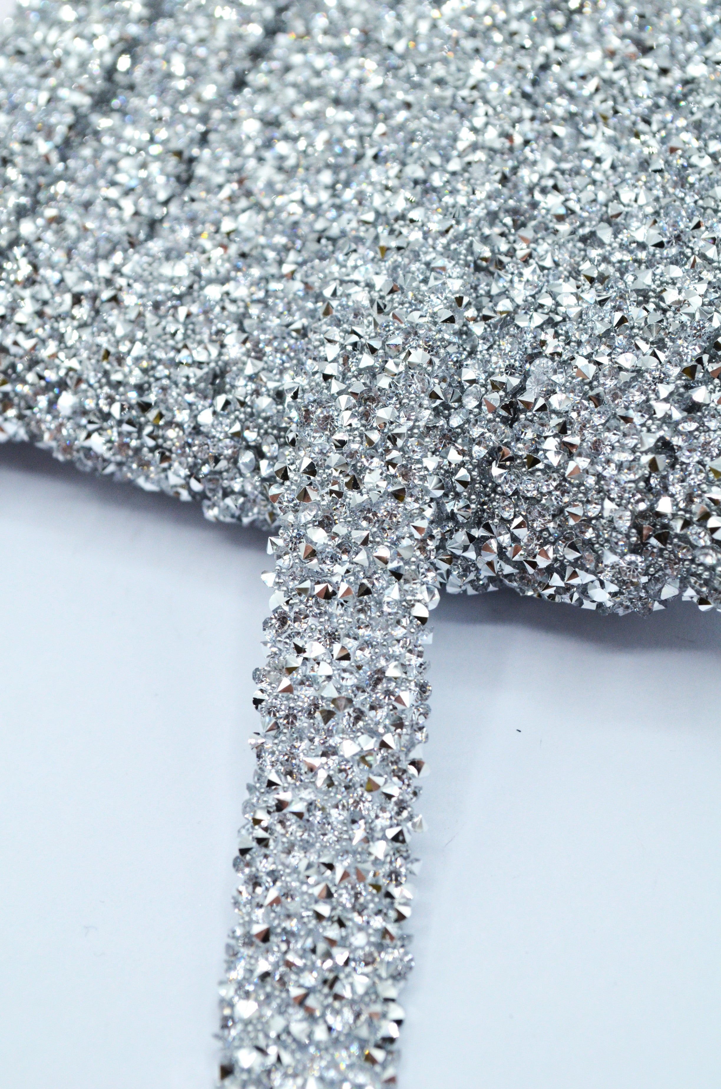 Pasmanterie Termoadeziva 1.50cm, Argintiu