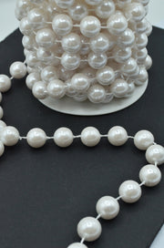 Sirag Perle 14mm, Alb