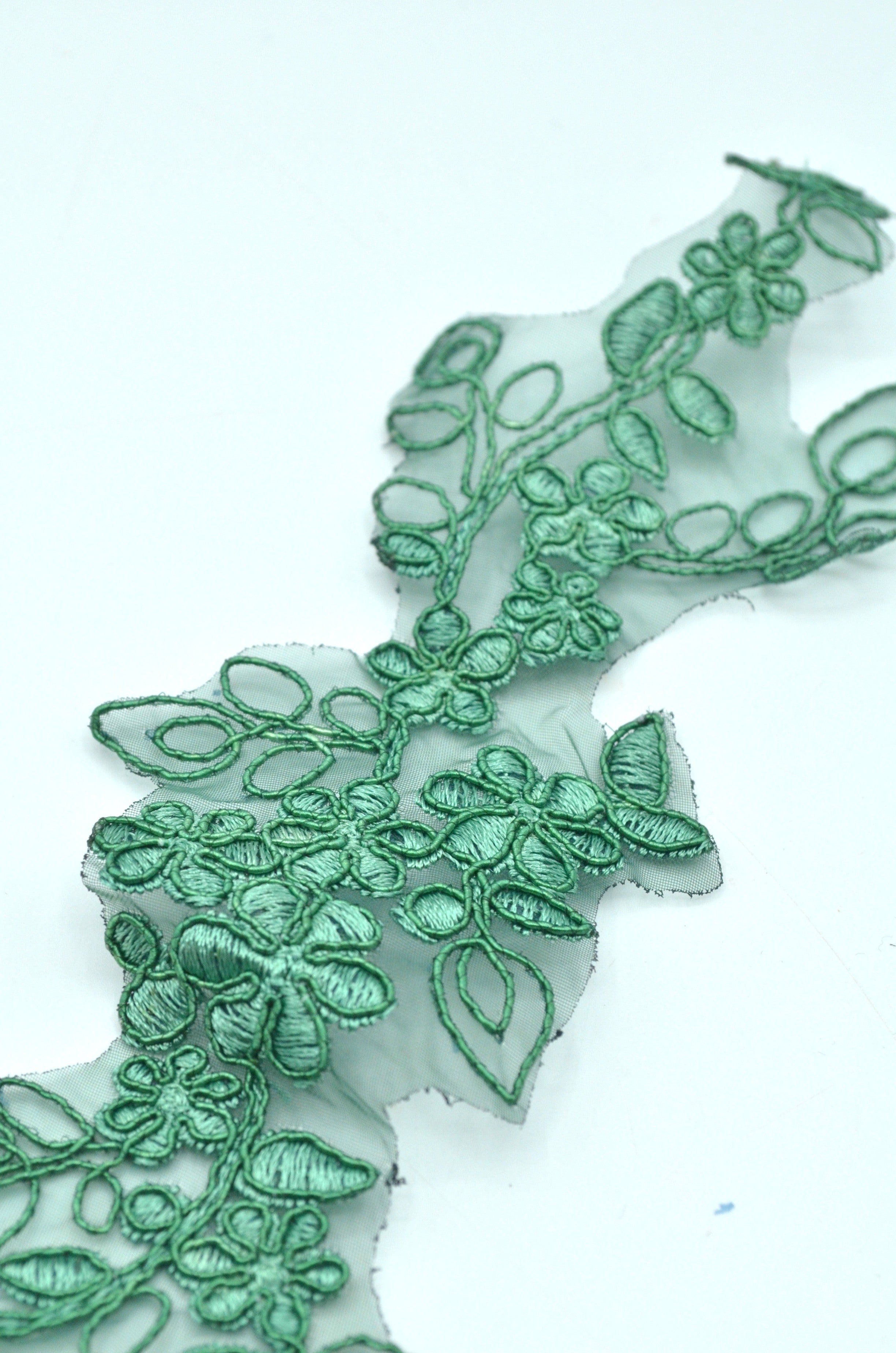 Aplicatie 6x37cm, Verde