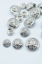 Nasturi Metalici Argintii