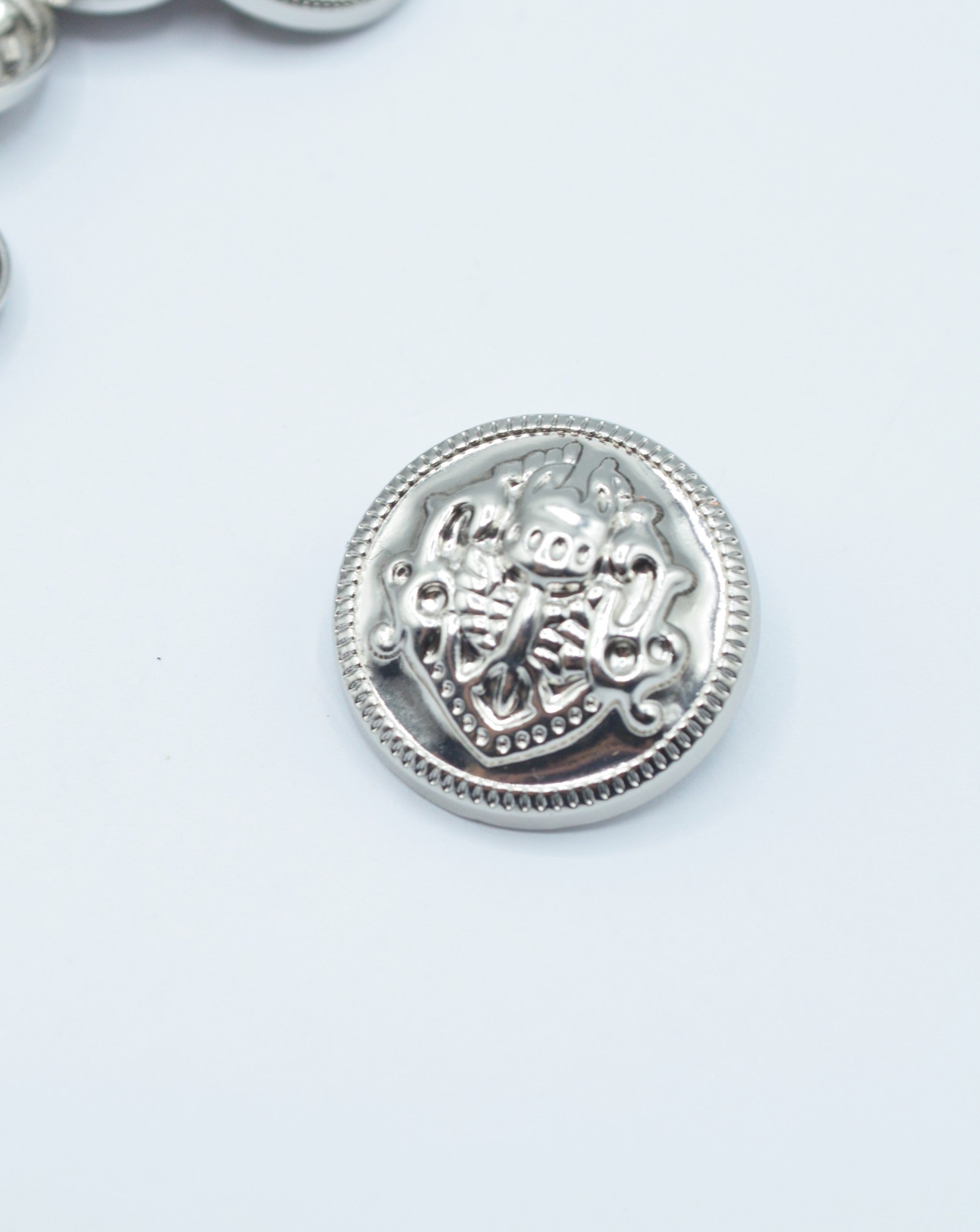 Nasturi Metalici Argintii