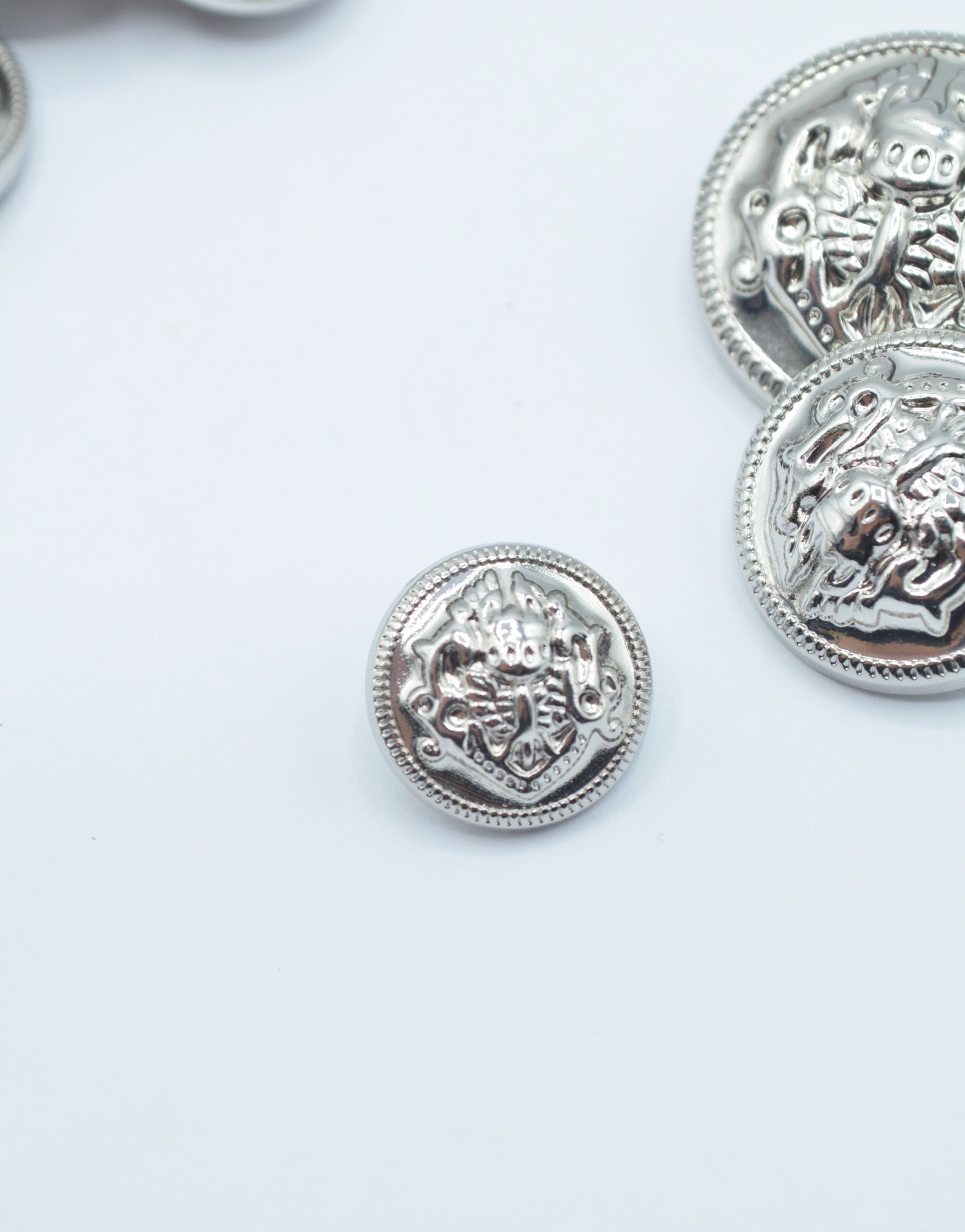 Nasturi Metalici Argintii