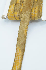 Pasmanterie Cu Blana Artificiala Bej  2cm Latime