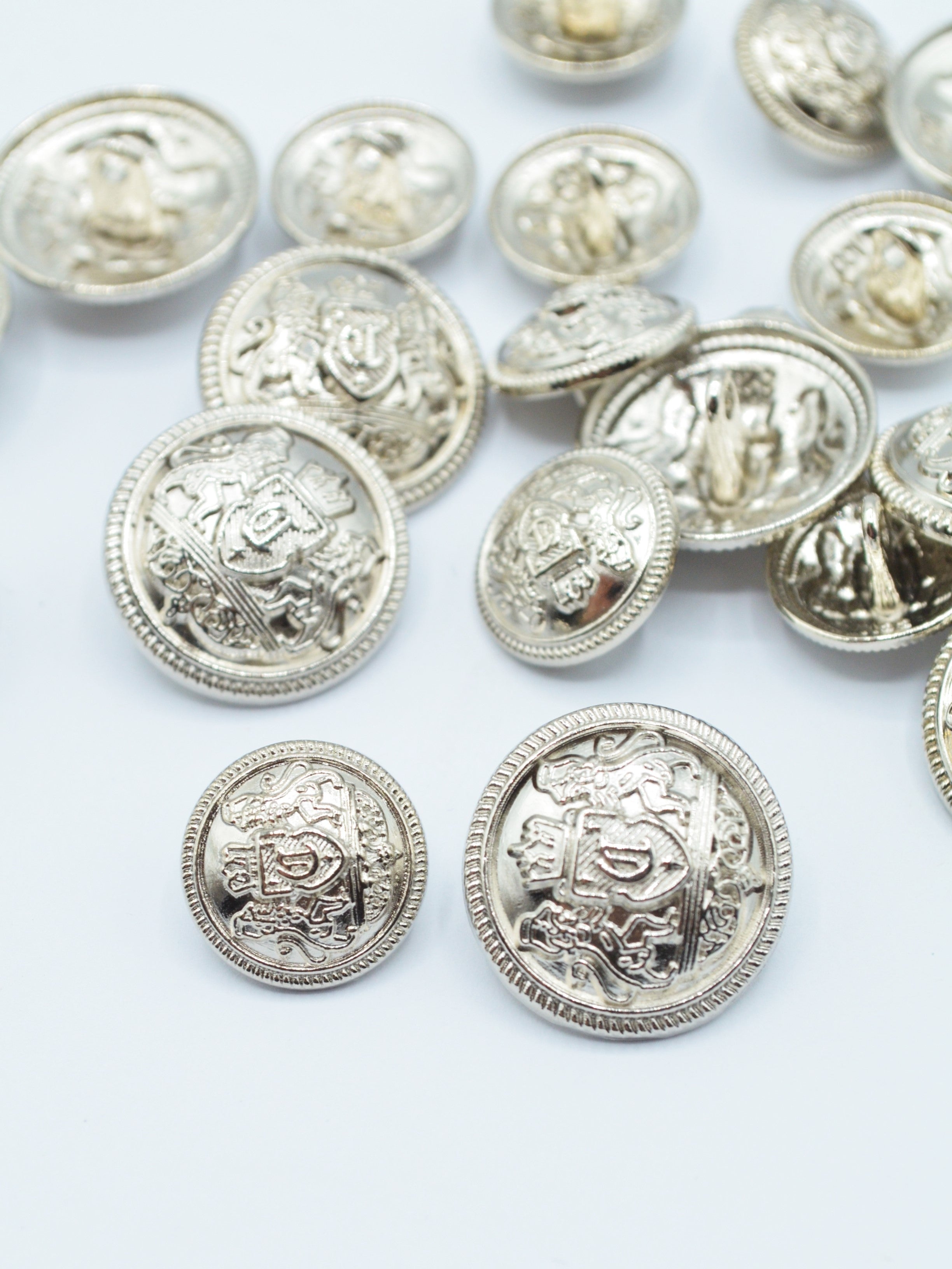 Nasturi Metalici Argintii