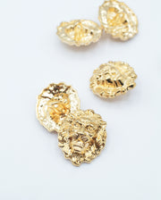 Nasturi Metalici Aurii 20x25mm