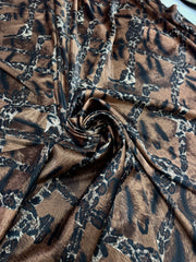 Matase Imprimata Animal Print