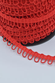 Banda Cu Butoniere Elastice,Rosu