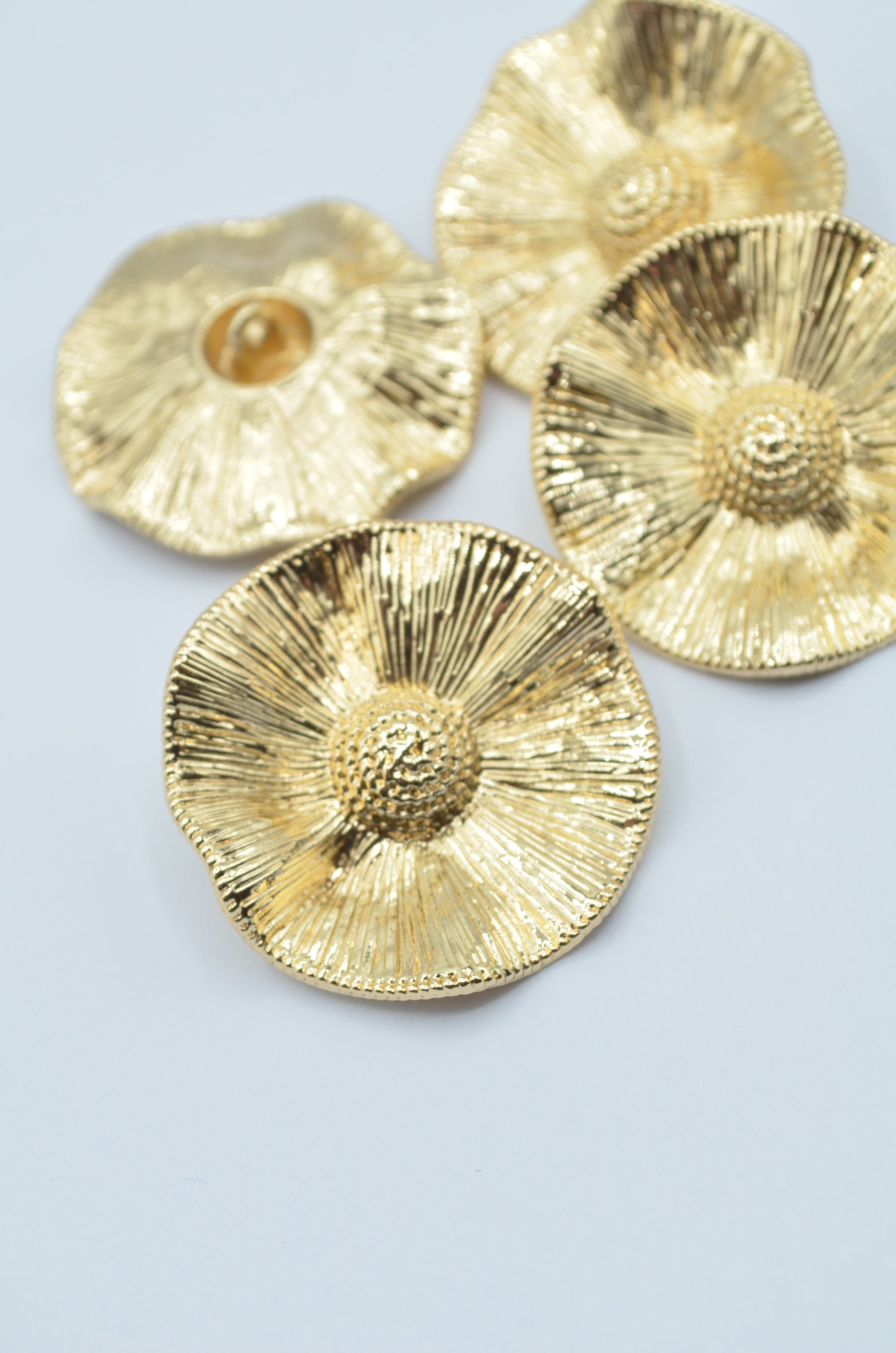 Nasturi Metalici 34mm, Aurii