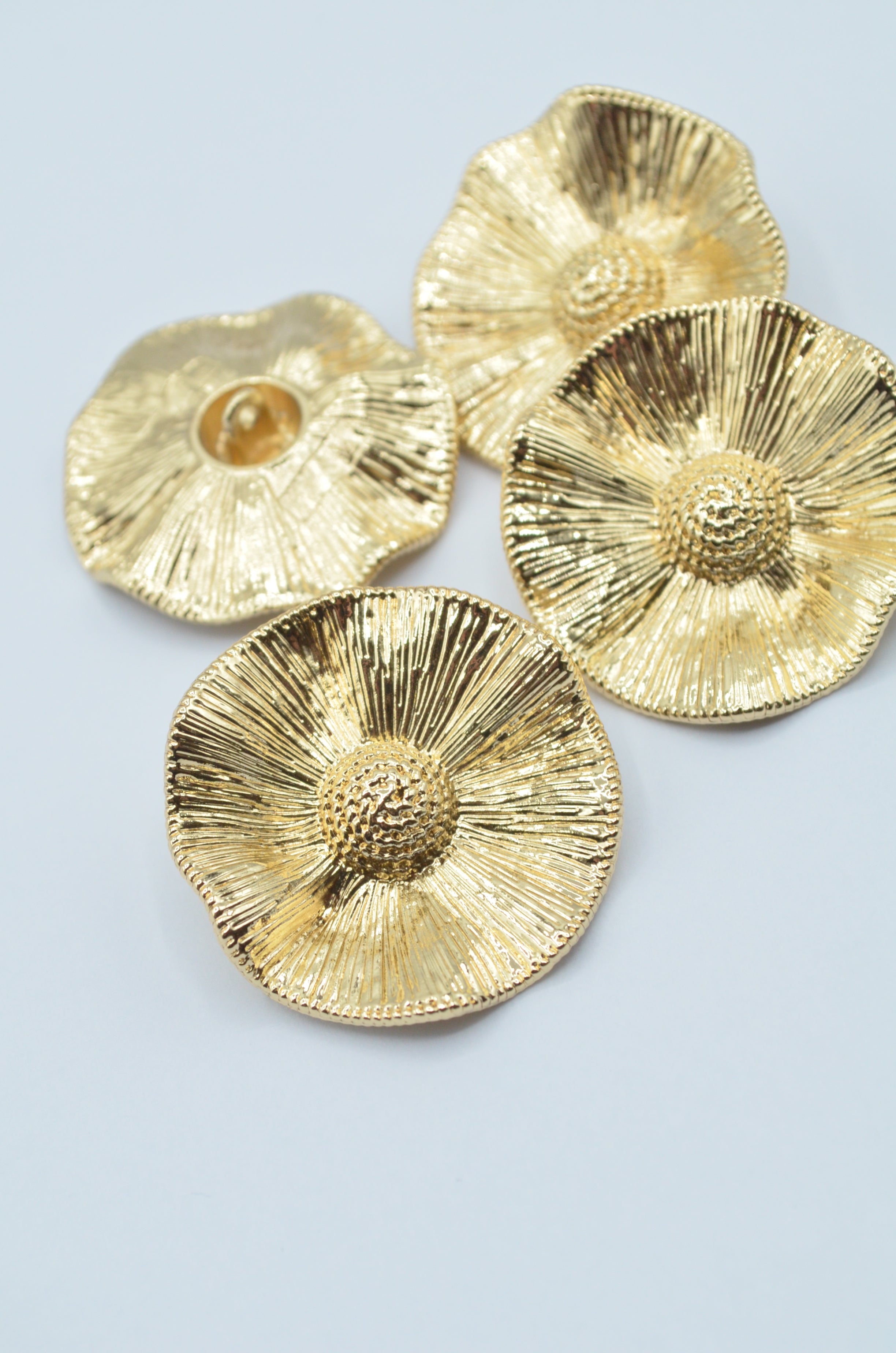 Nasturi Metalici 34mm, Aurii