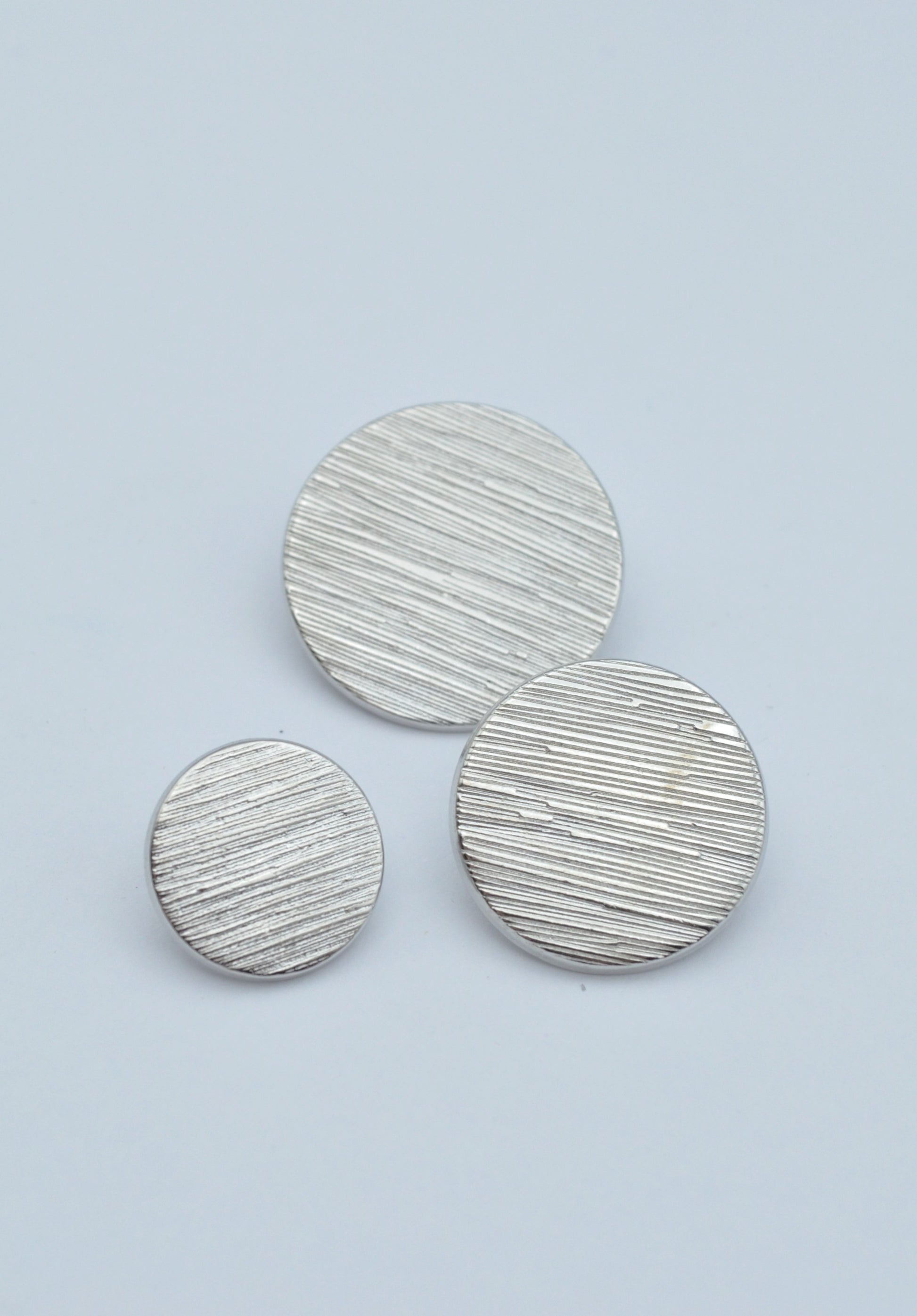 Nasturi Metalici Argintii