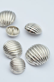 Nasturi Metalici Argintii