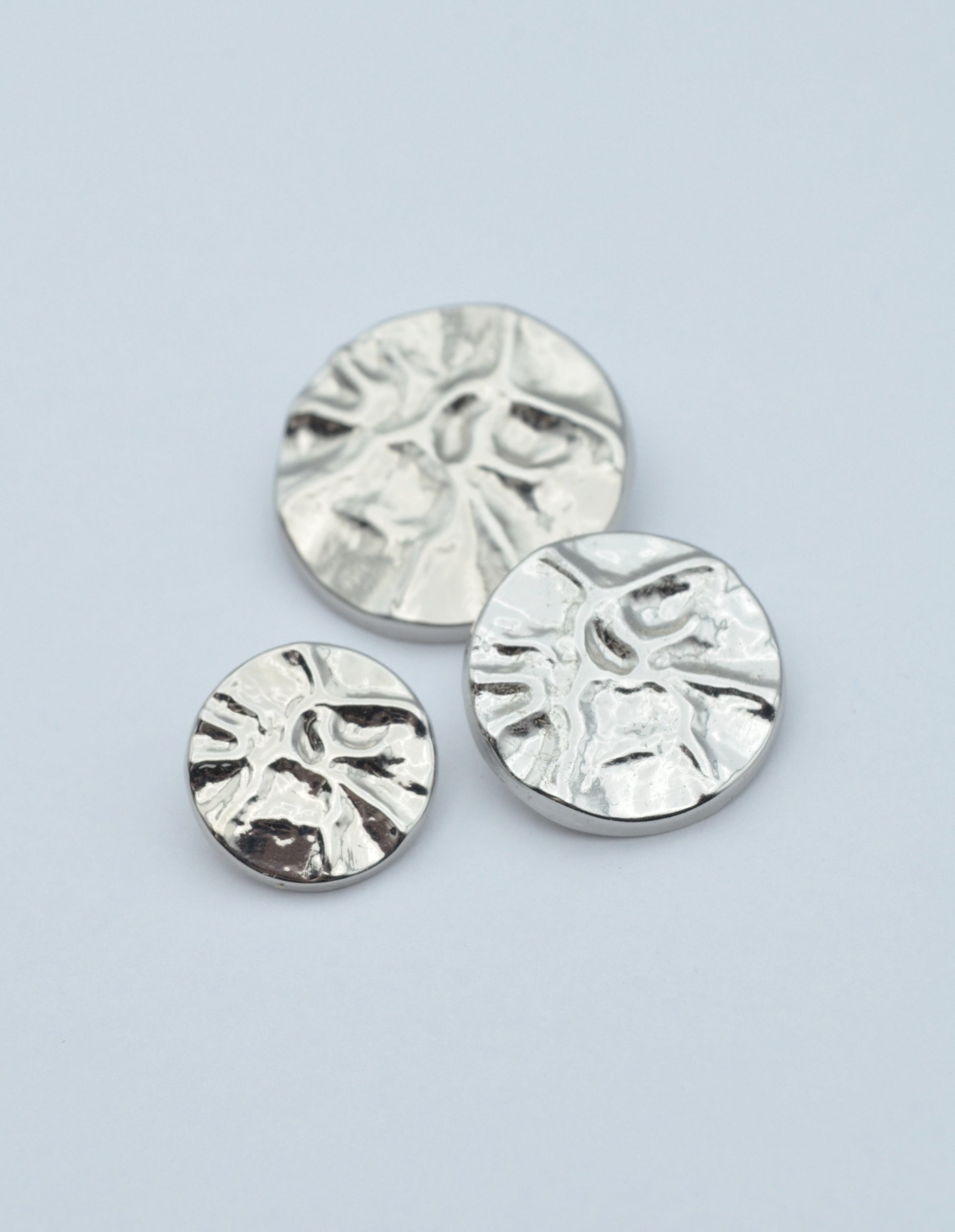 Nasturi Metalici Argintii