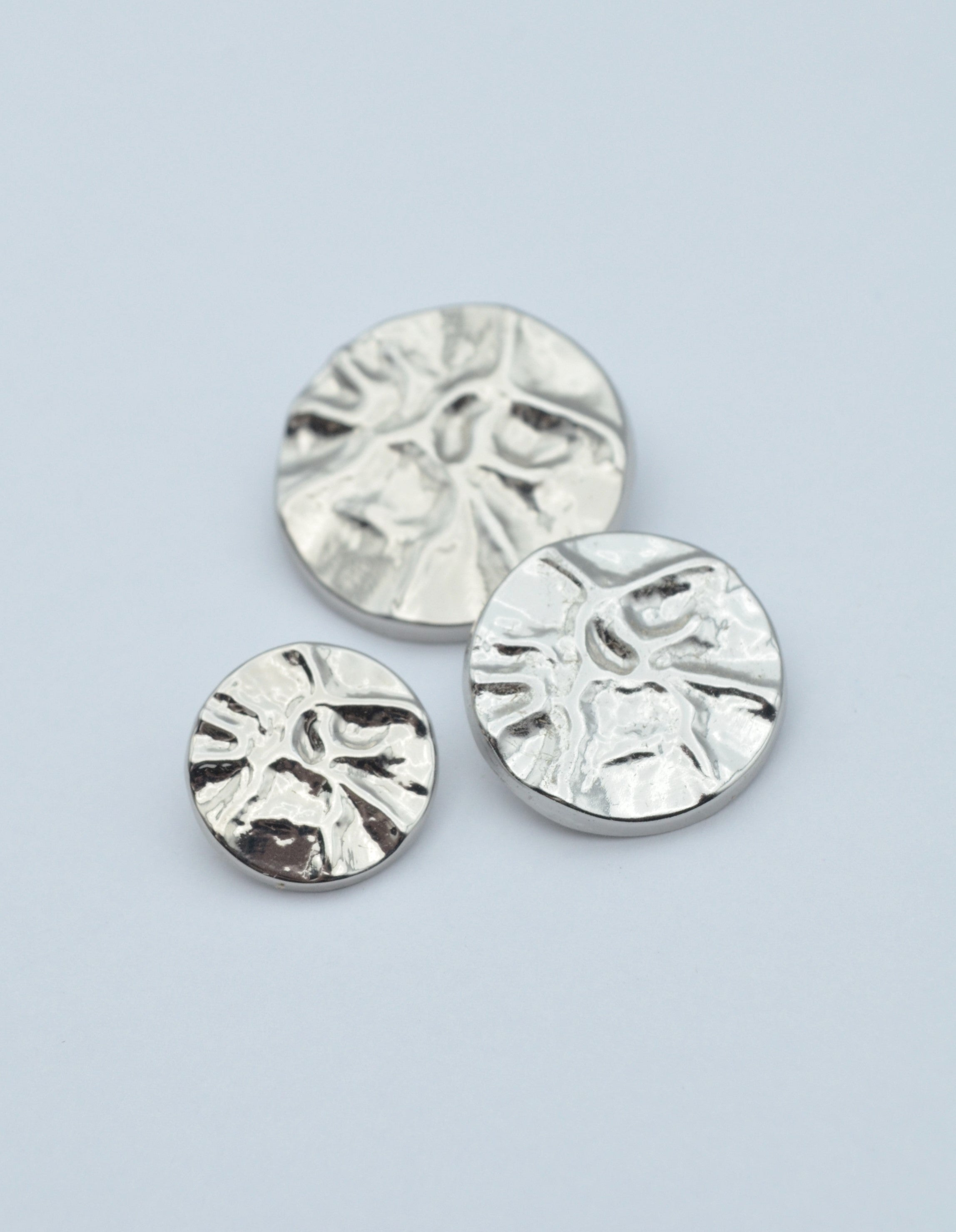 Nasturi Metalici Argintii