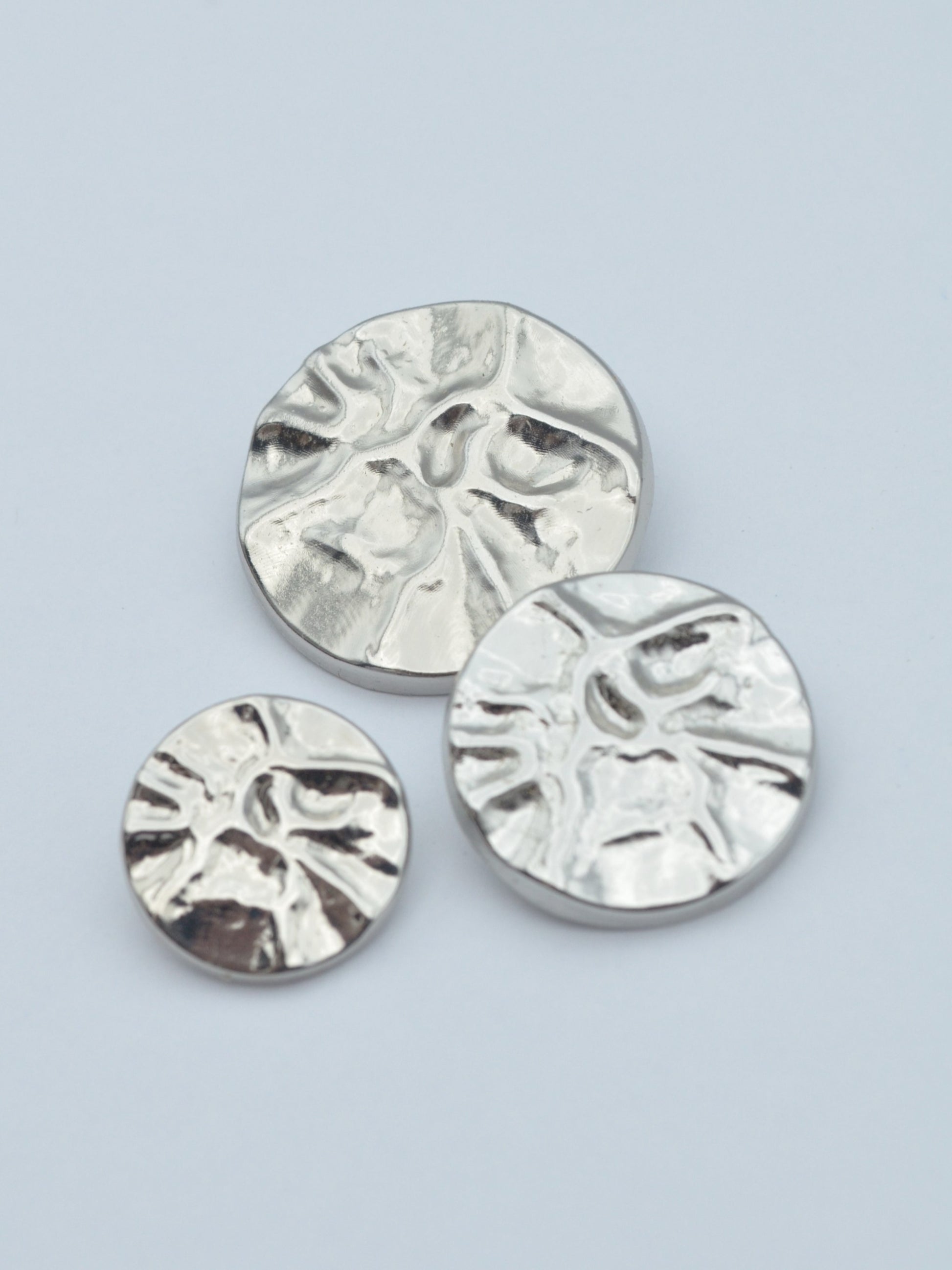 Nasturi Metalici Argintii