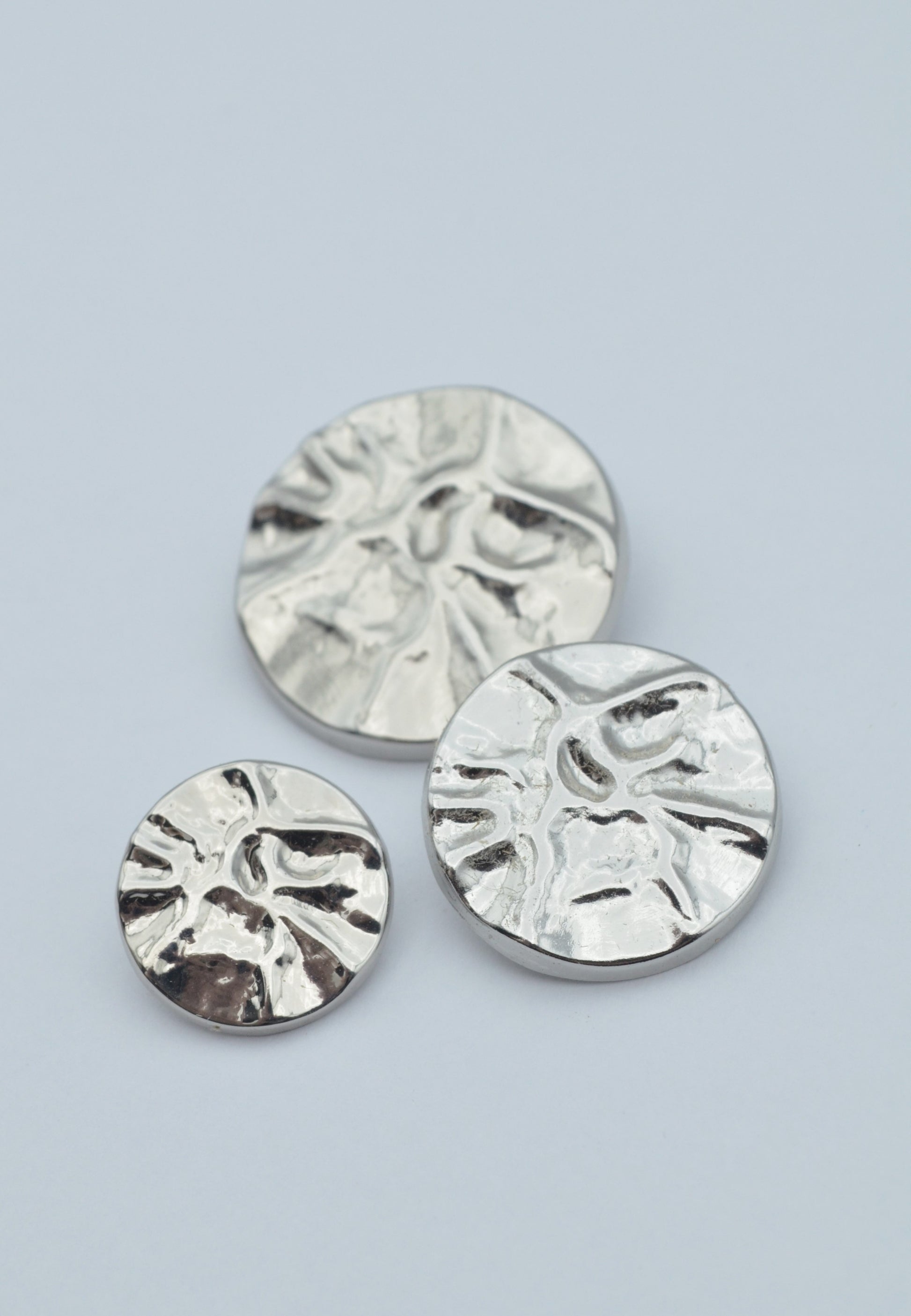 Nasturi Metalici Argintii