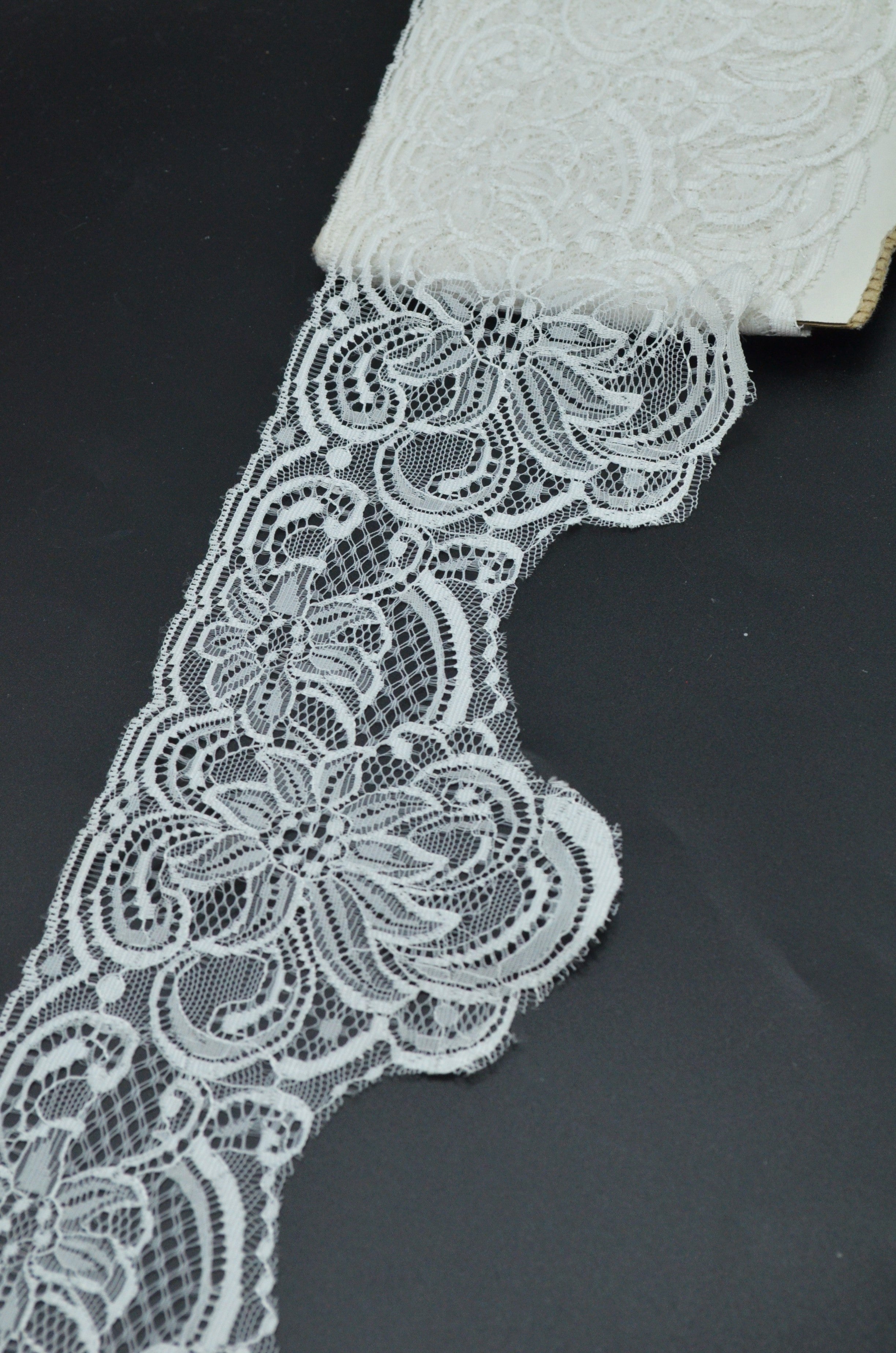 Dantela 11cm, Alb