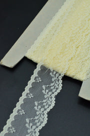 Dantela 4cm, Crem