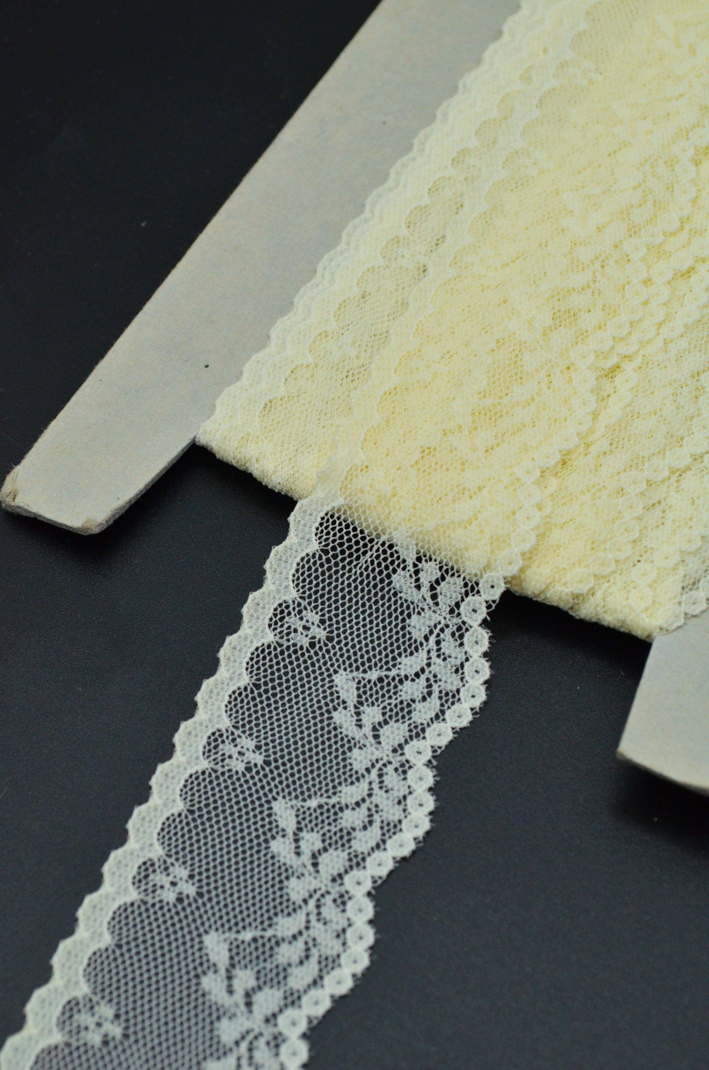 Dantela 4cm, Crem