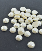 Jumatate Perla Sidefata, 12mm, Ivoire, (12gr/Pachet)