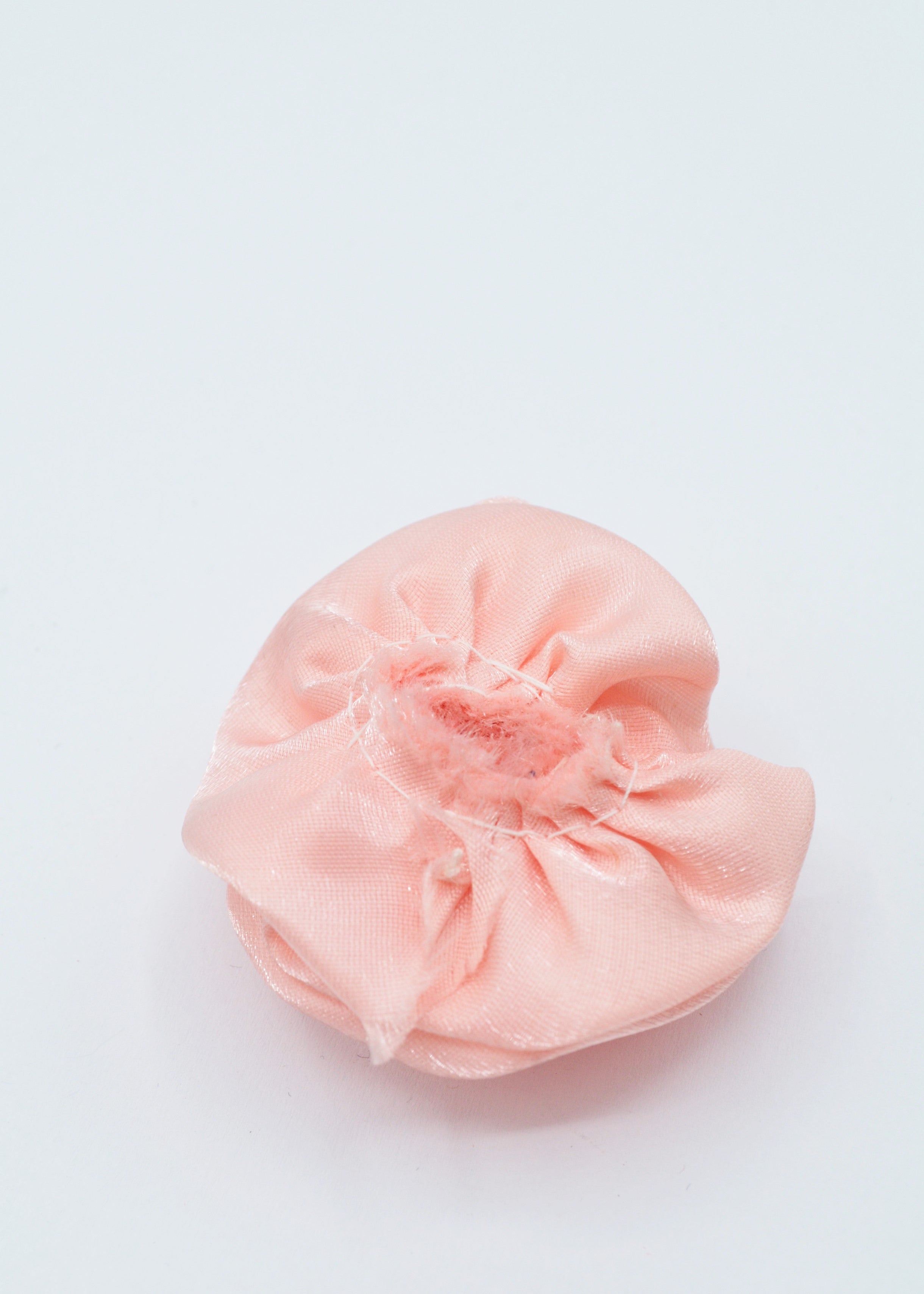 Floare Din Organza 5cm, Somon