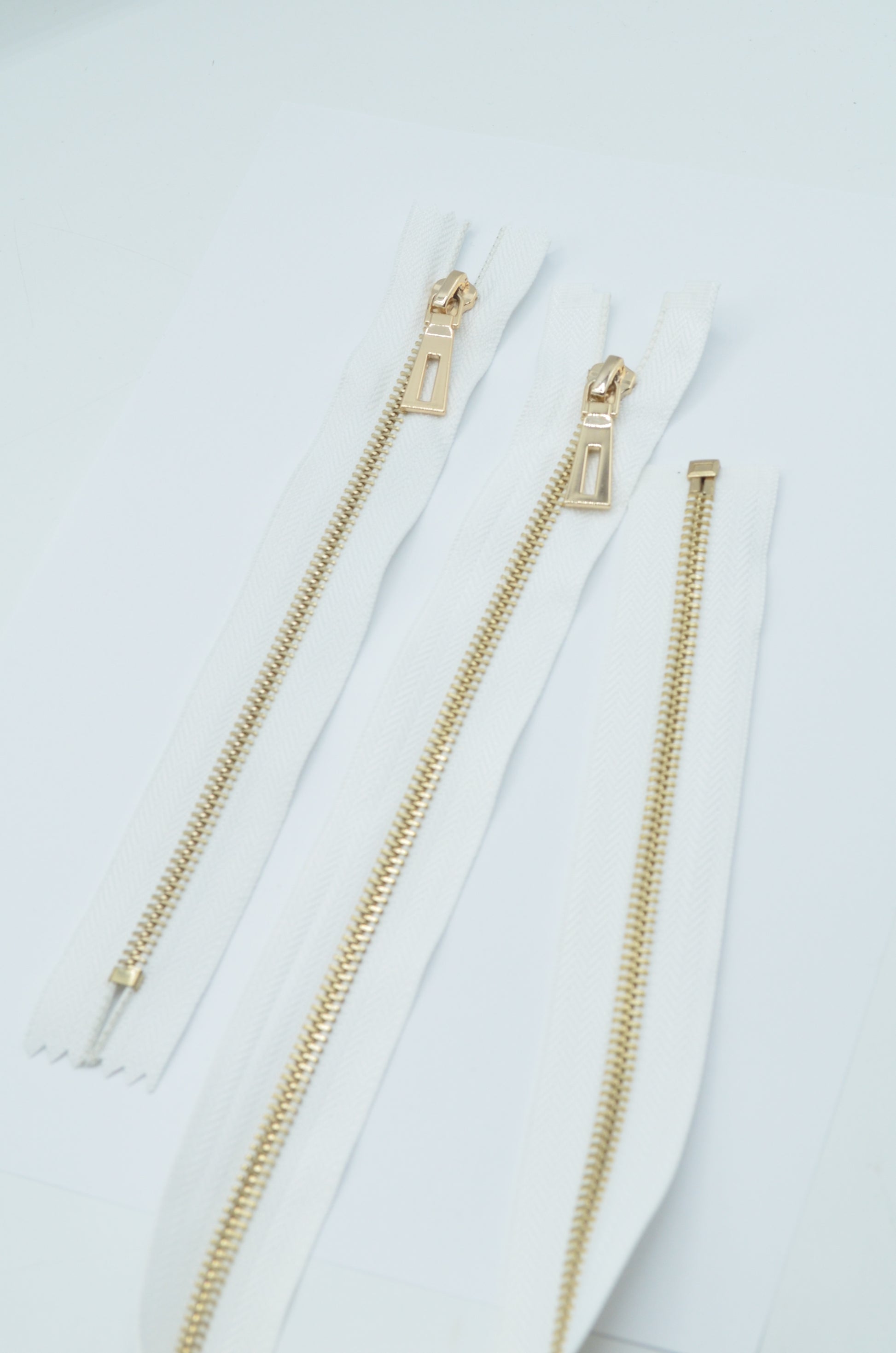Fermoar Metalic Detasabil 5mm Auriu, 20, 60cm