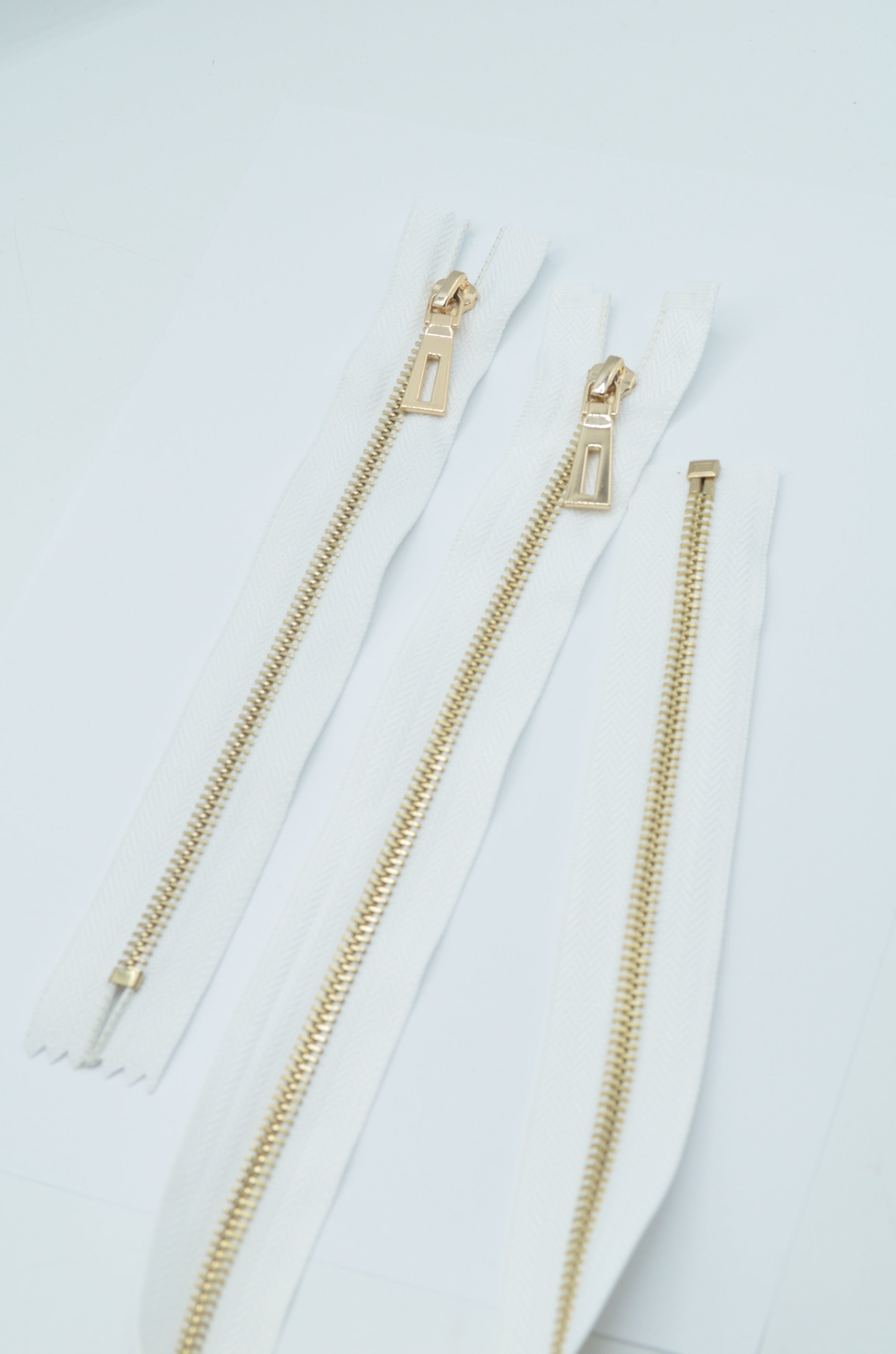 Fermoar Metalic Detasabil 5mm Auriu, 20, 60cm