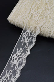 Dantela 4cm, Crem