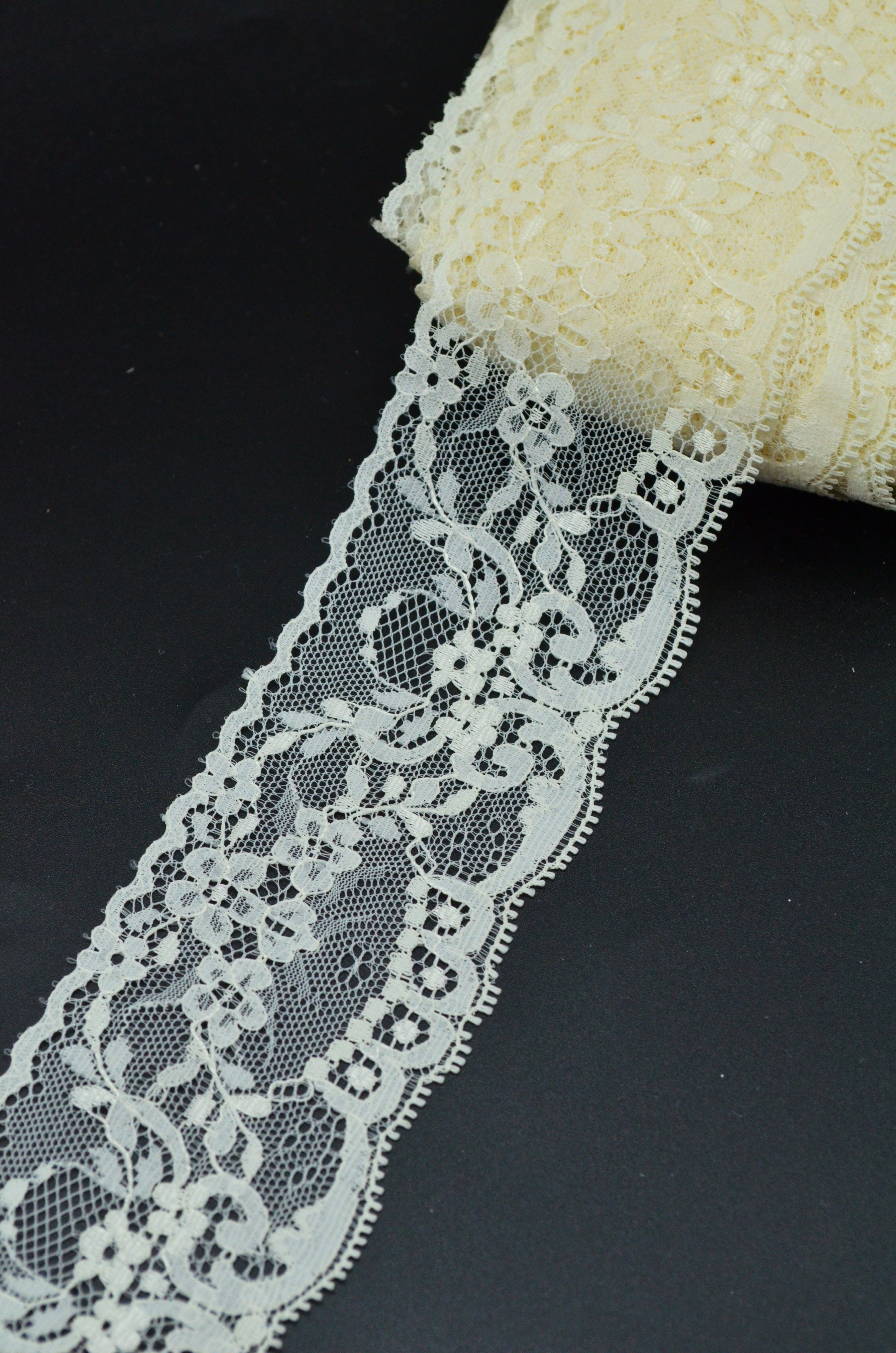 Dantela 5.50cm, Crem