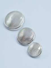 Nasturi Metalici Argintii