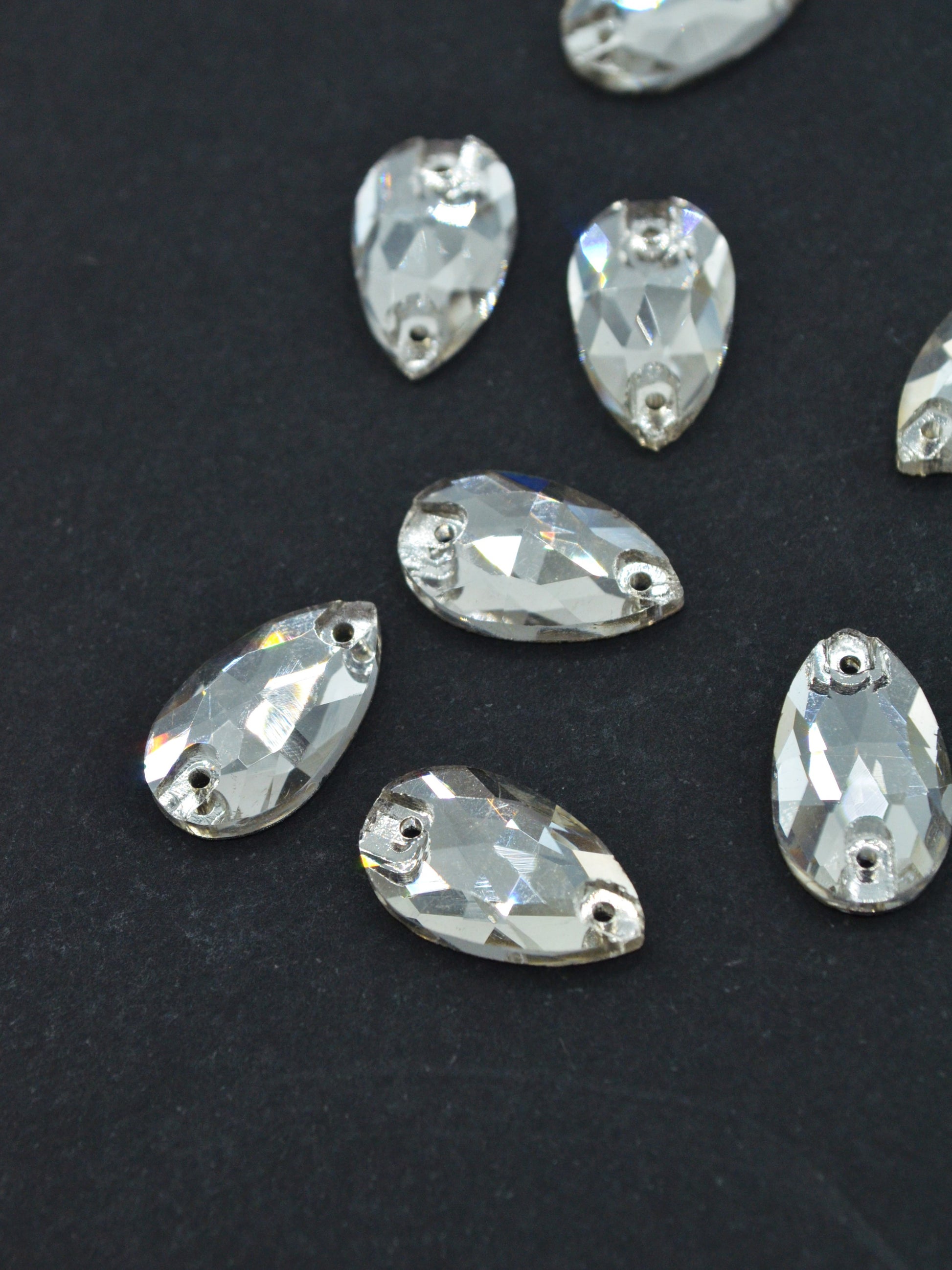 Pietre din Sticla 18x10mm, (Pret/Bucata)