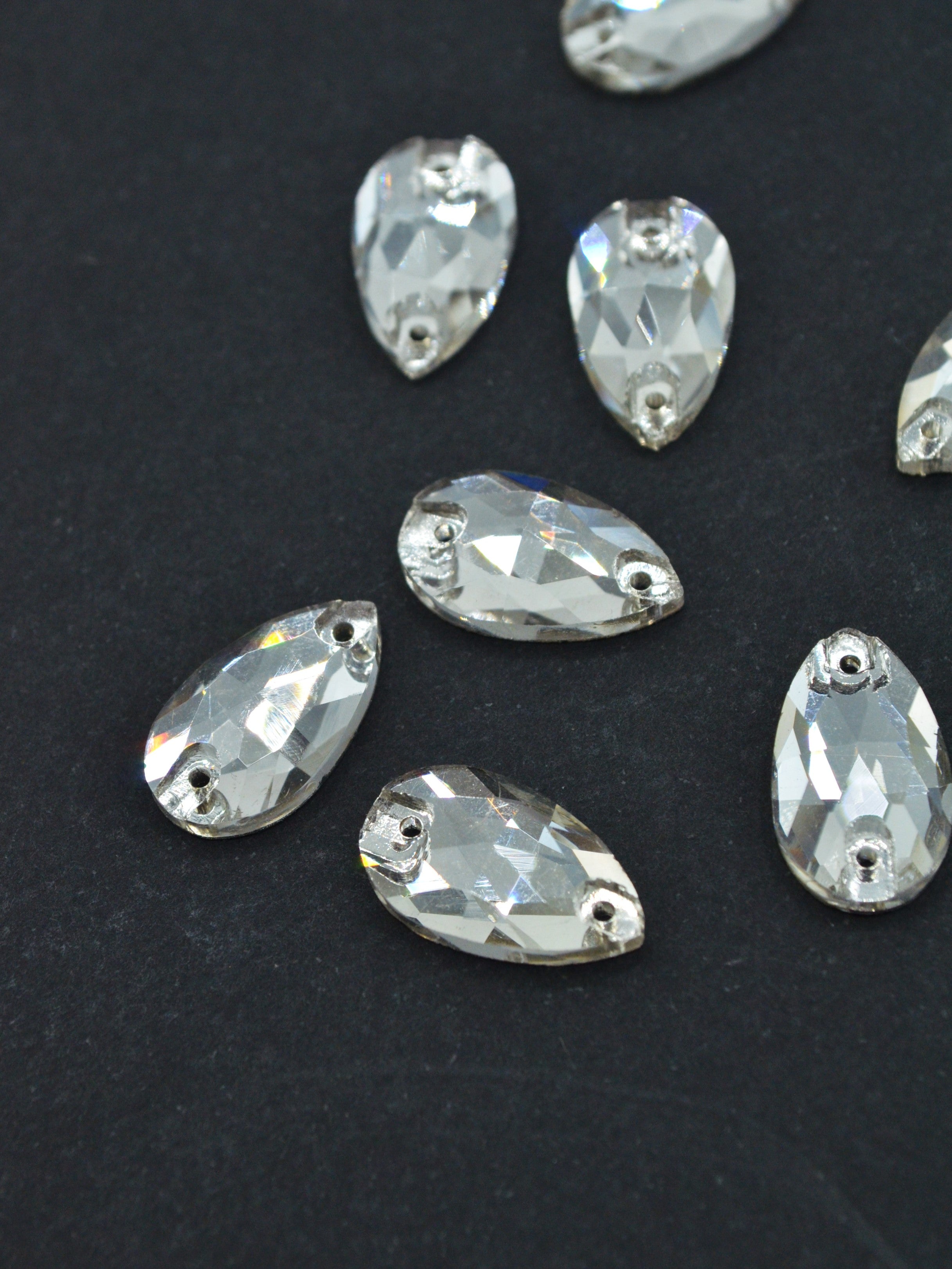 Pietre din Sticla 18x10mm, (Pret/Bucata)