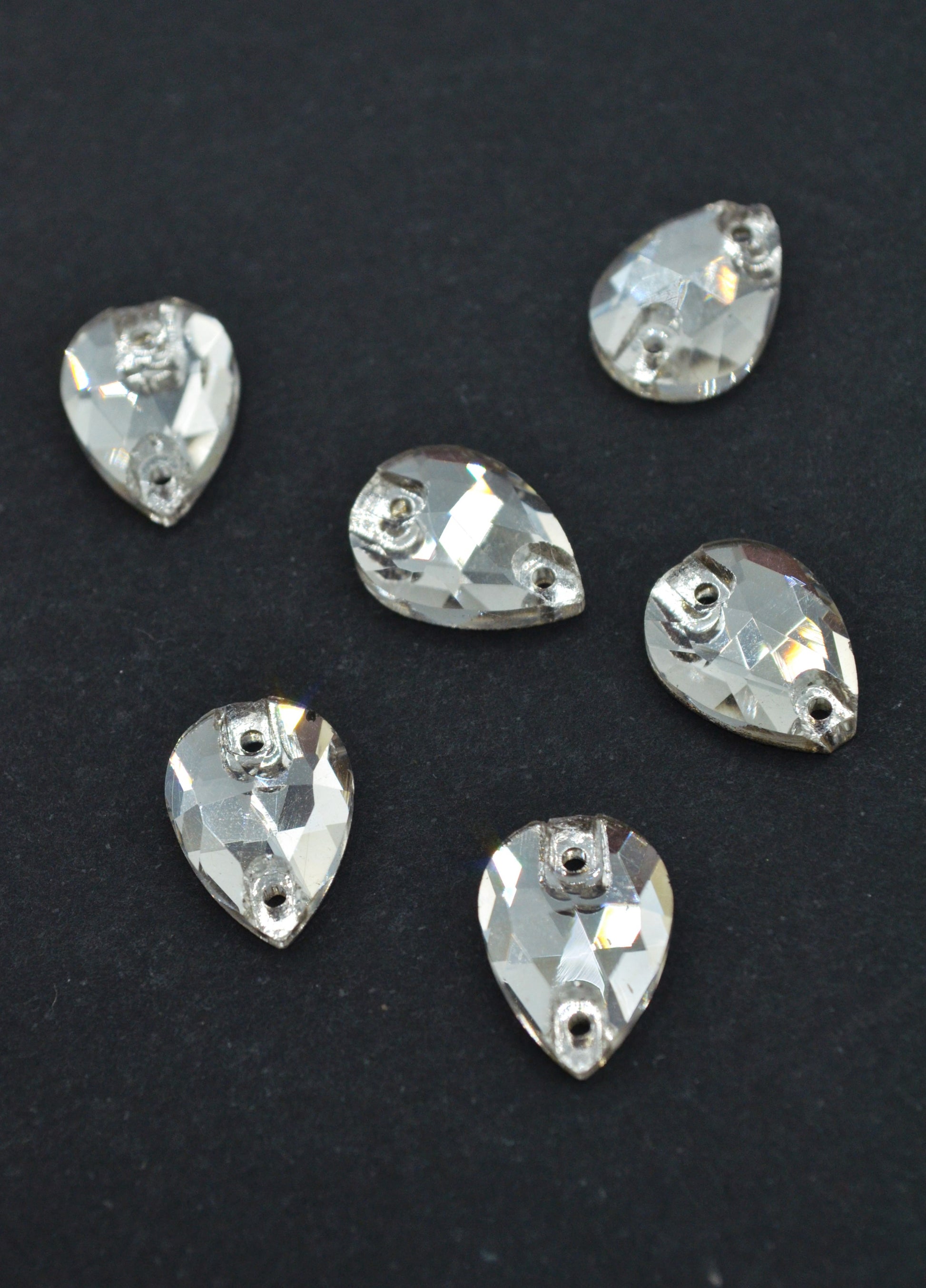 Pietre din Sticla 12x7mm, (Pret/Bucata)