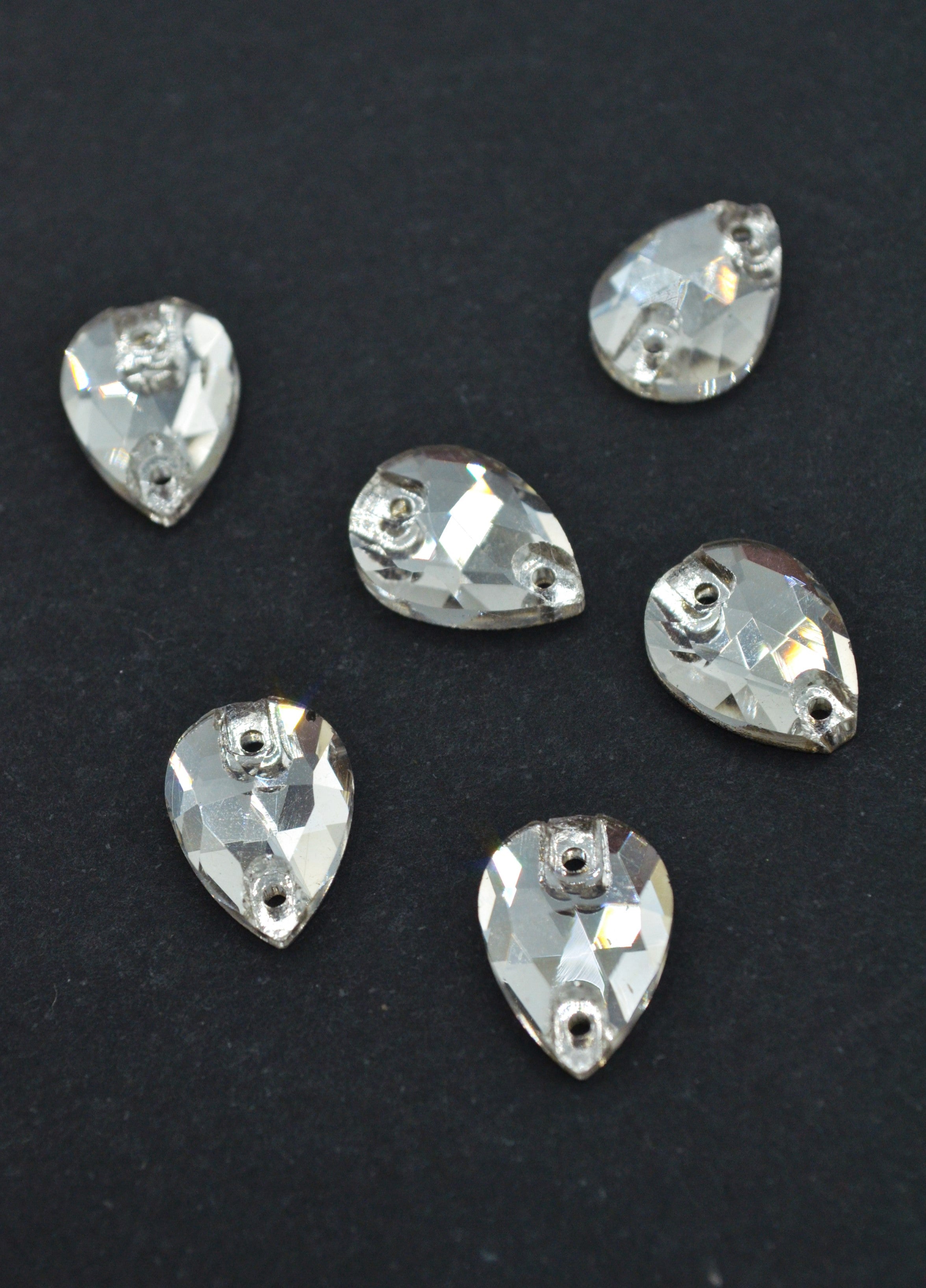 Pietre din Sticla 12x7mm, (Pret/Bucata)