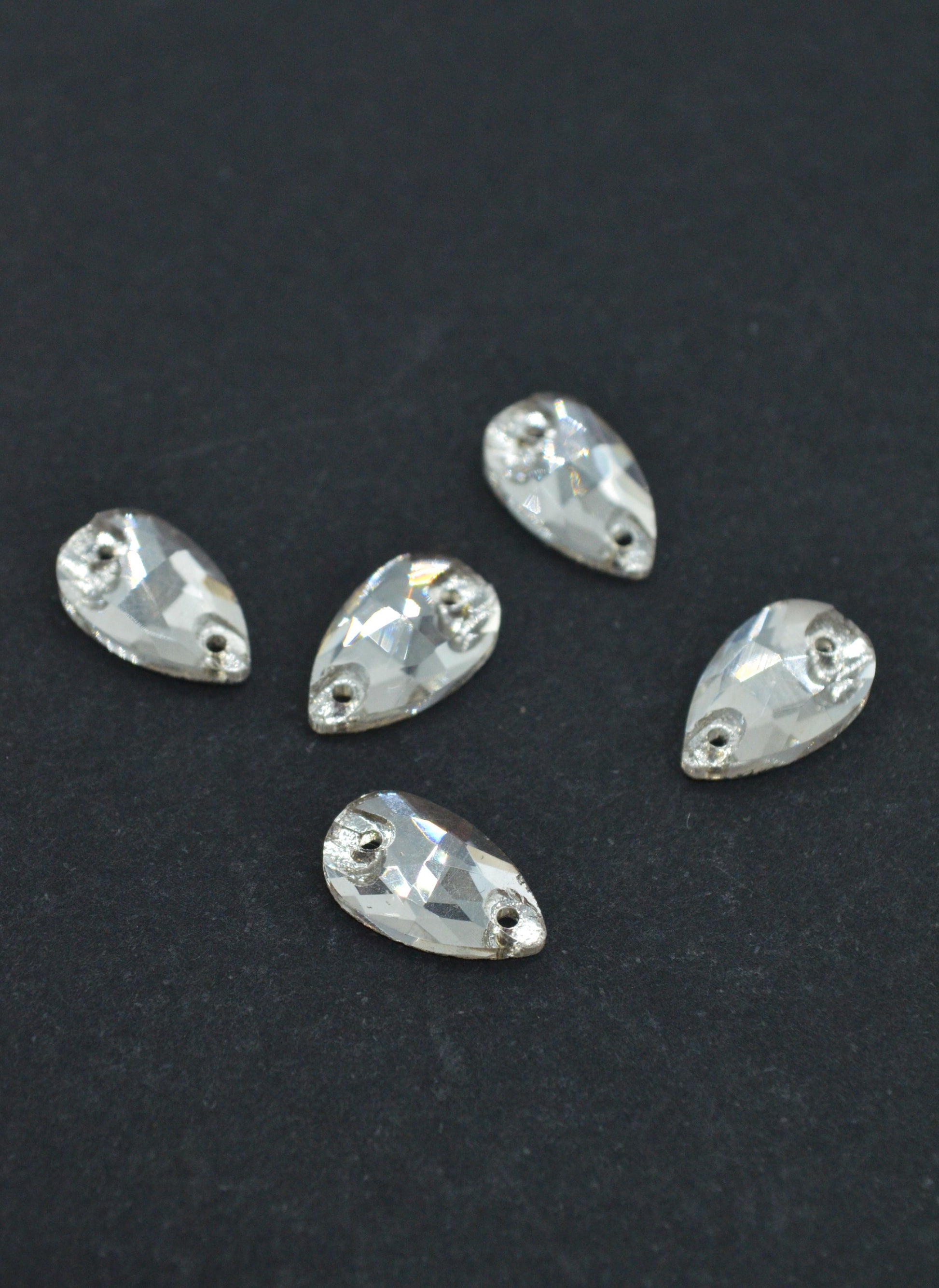 Pietre din Sticla 12x7mm, (Pret/Bucata)