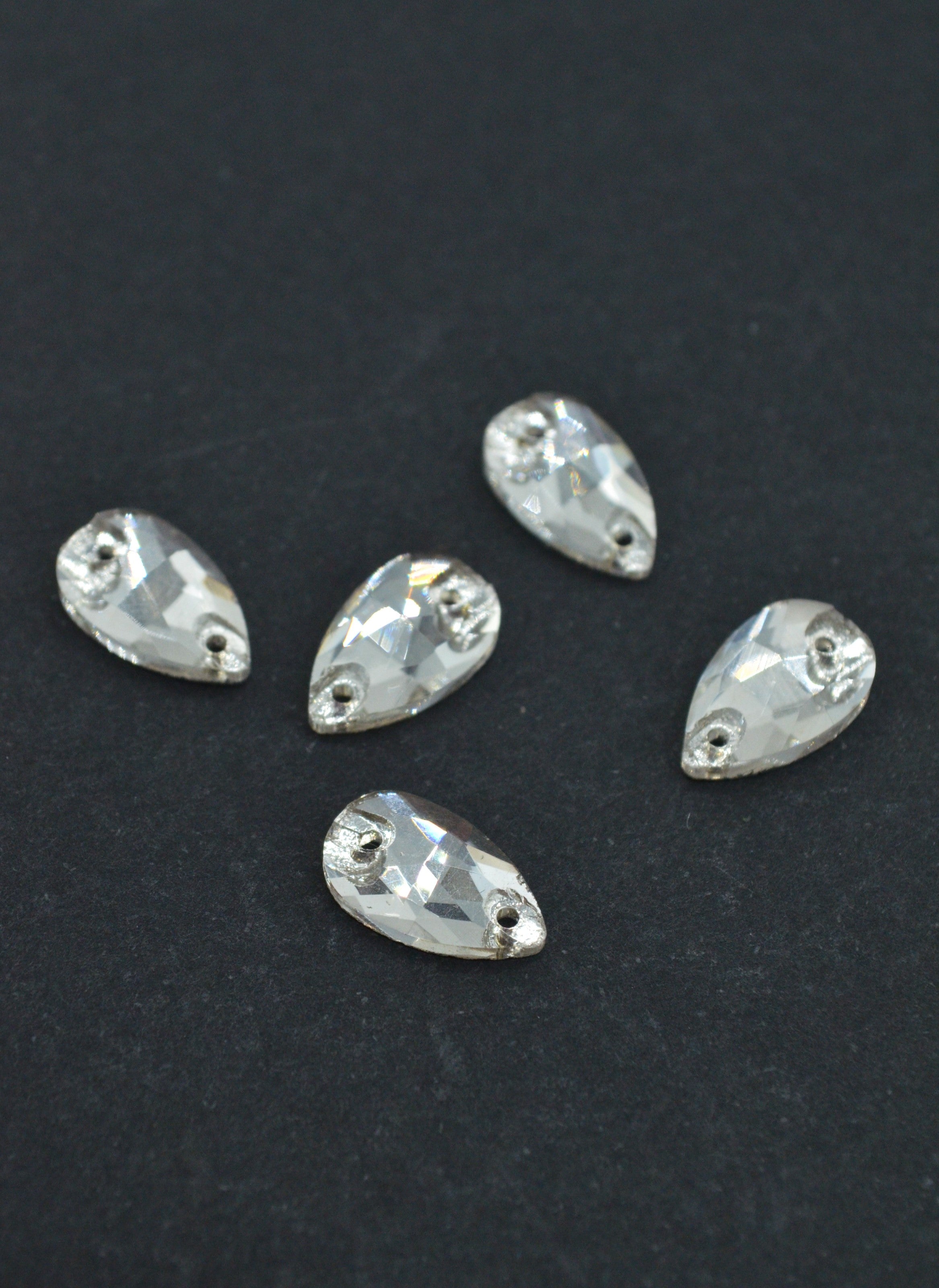 Pietre din Sticla 12x7mm, (Pret/Bucata)