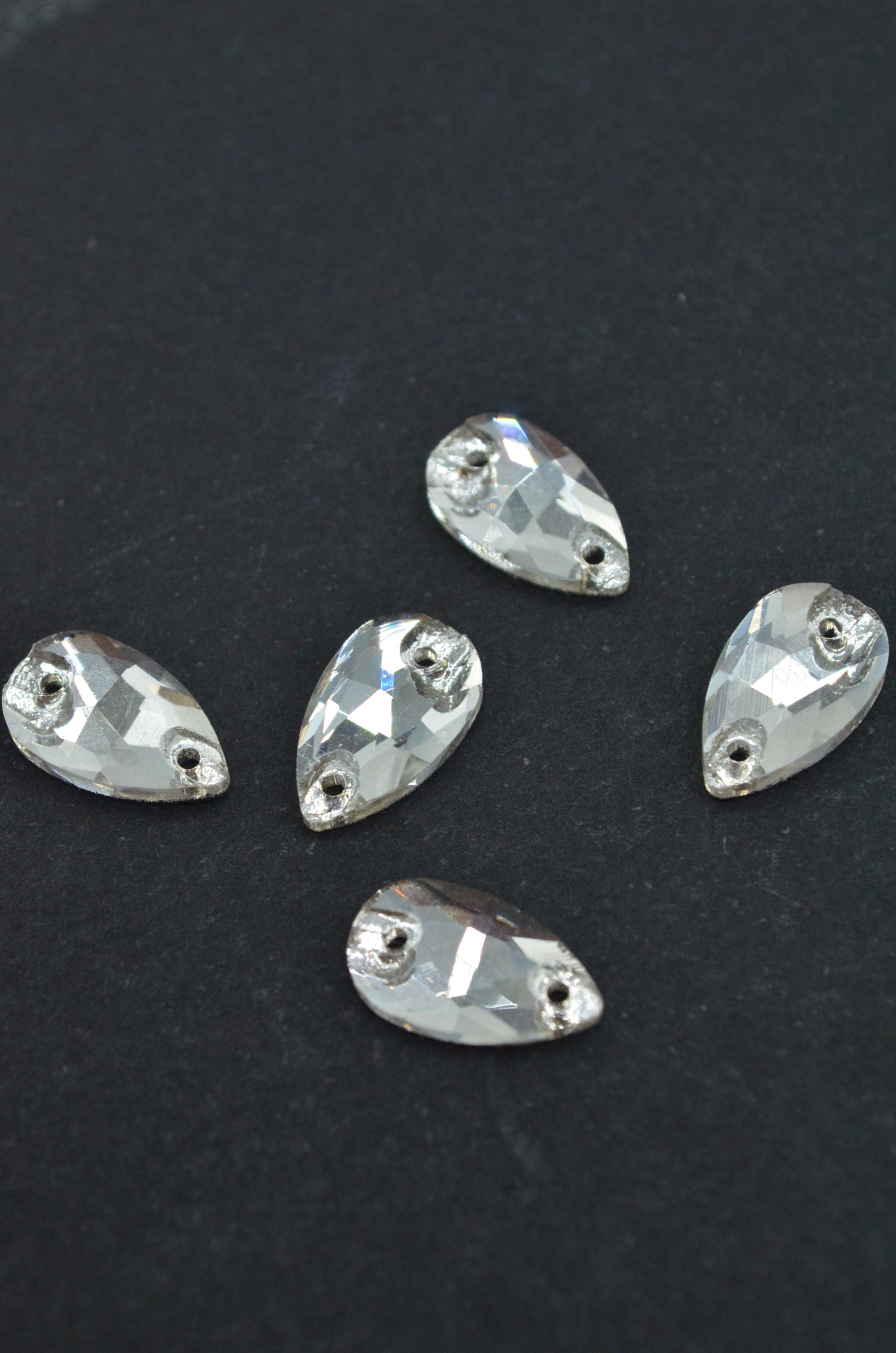 Pietre din Sticla 12x7mm, (Pret/Bucata)