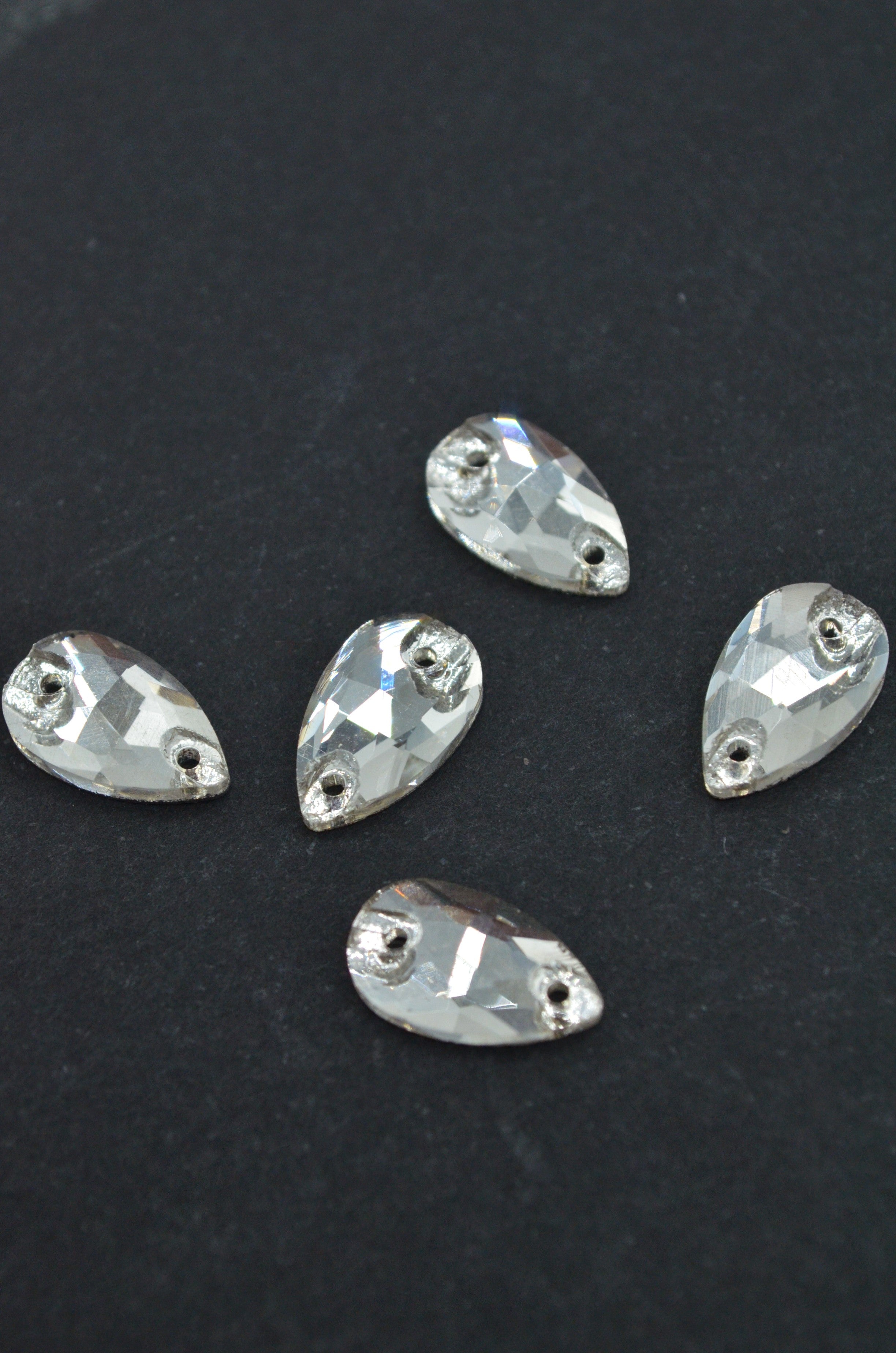 Pietre din Sticla 12x7mm, (Pret/Bucata)