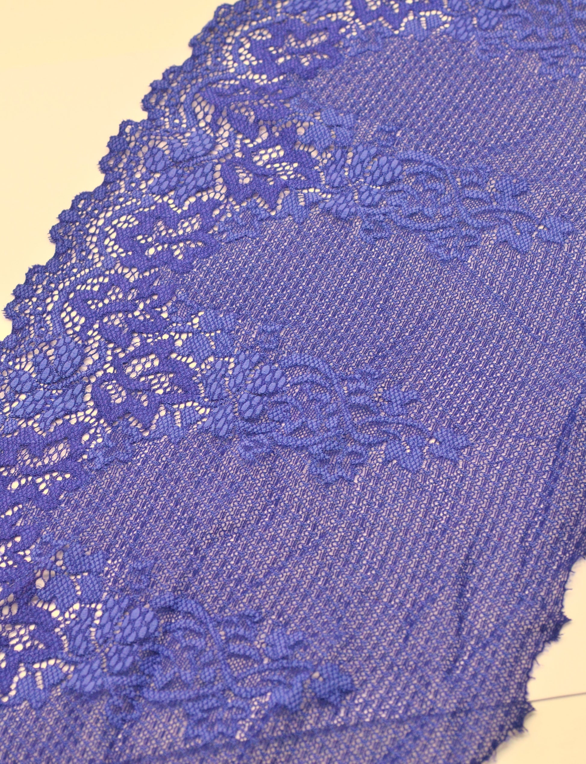 Dantela Elastica 20cm, Indigo