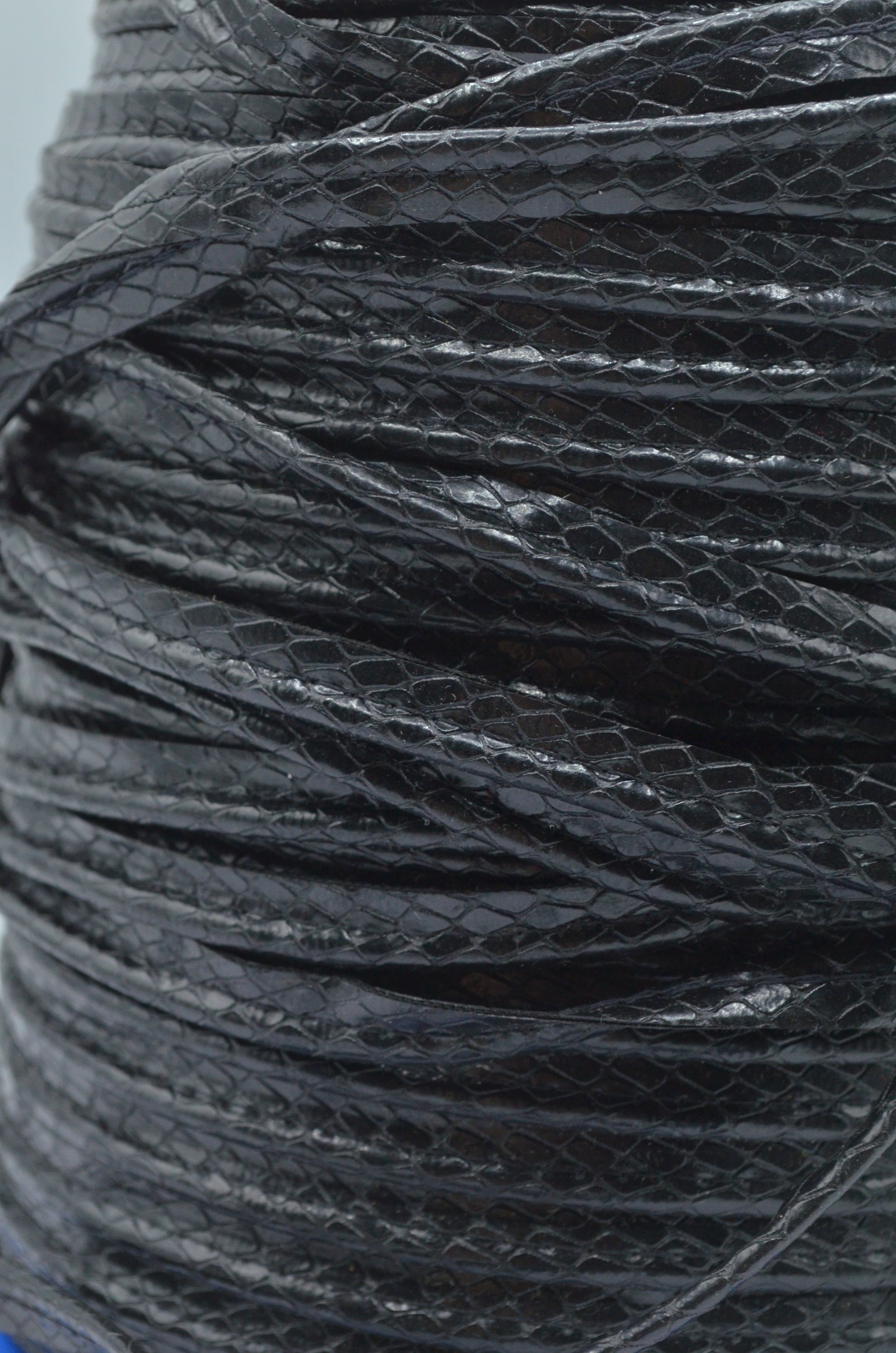 Paspoal Piele Ecologica, 1cm, Negru 