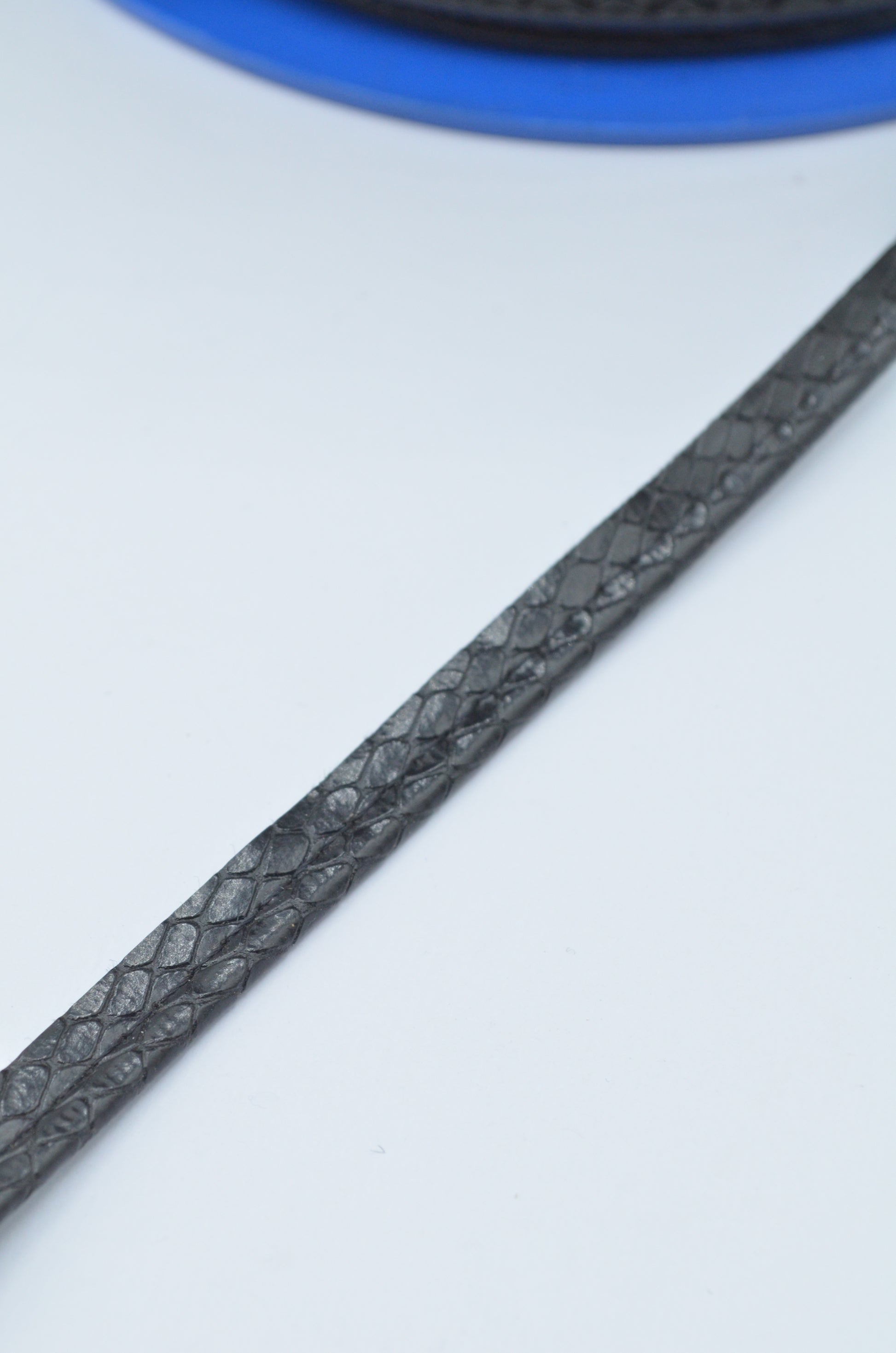 Paspoal Piele Ecologica, 1cm, Negru 