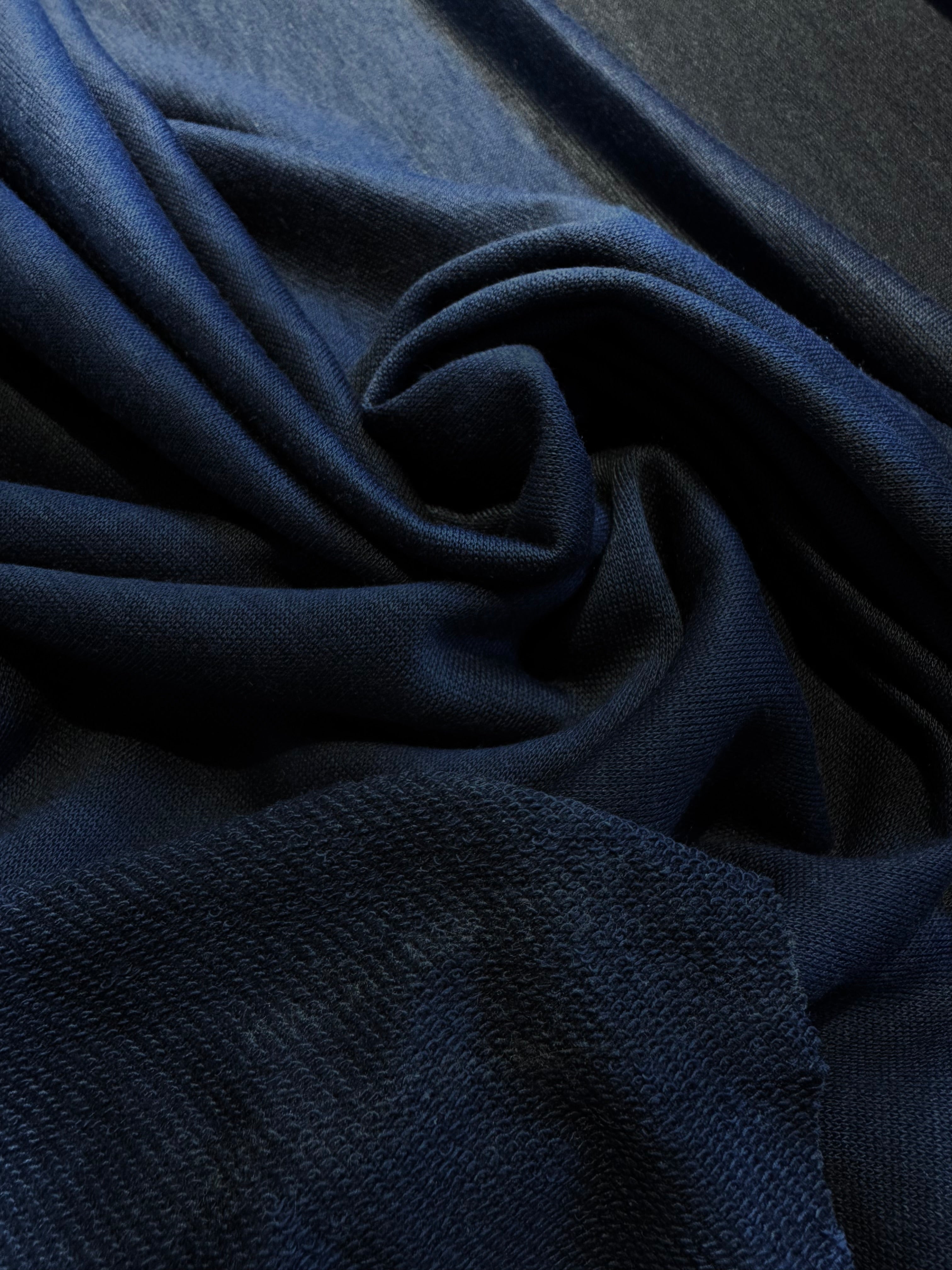 Jerse Trening (2 Fire French Terry), Bleumarin