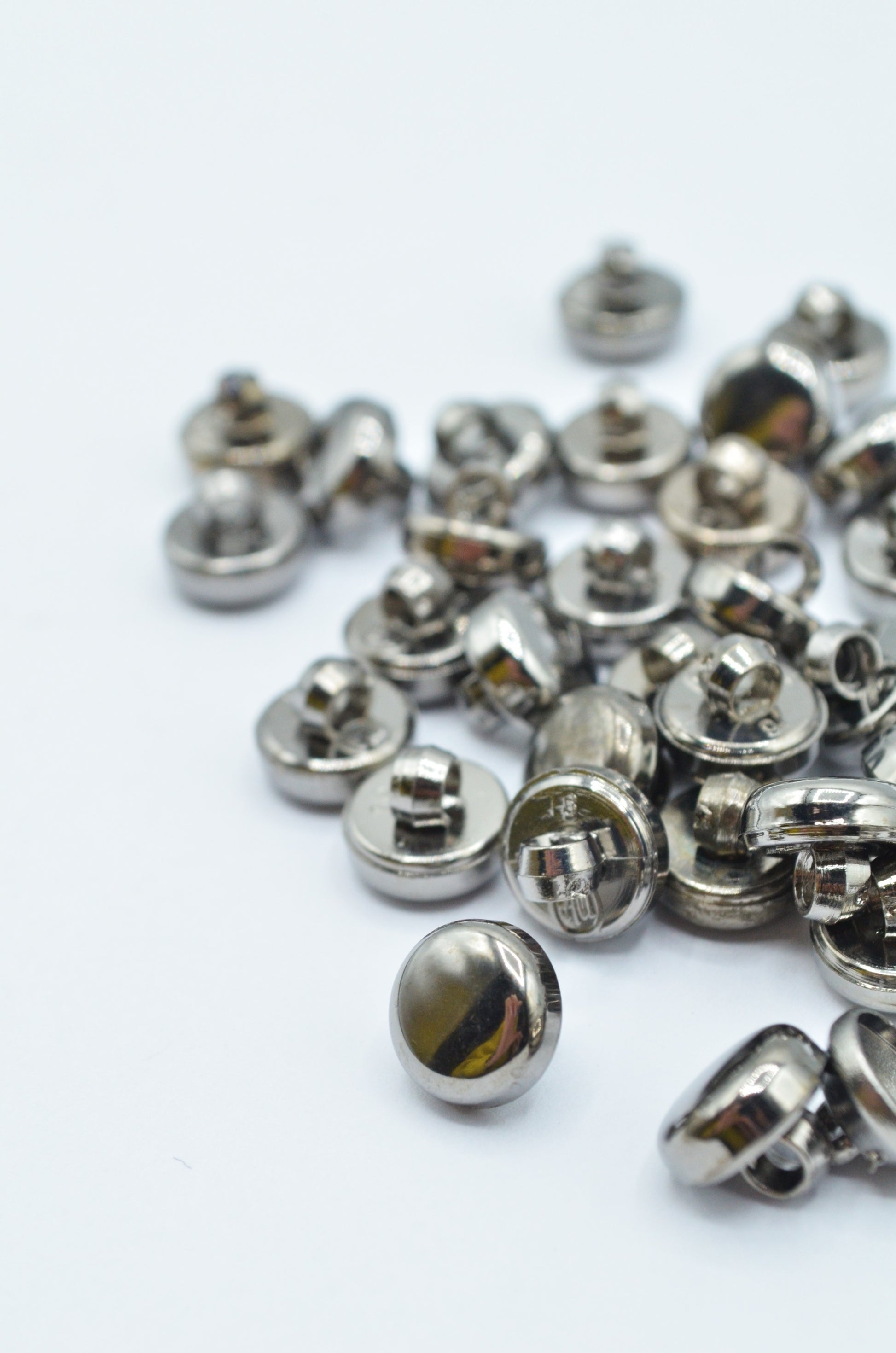 Nasturi De Plastic 10mm, Gri Inchis