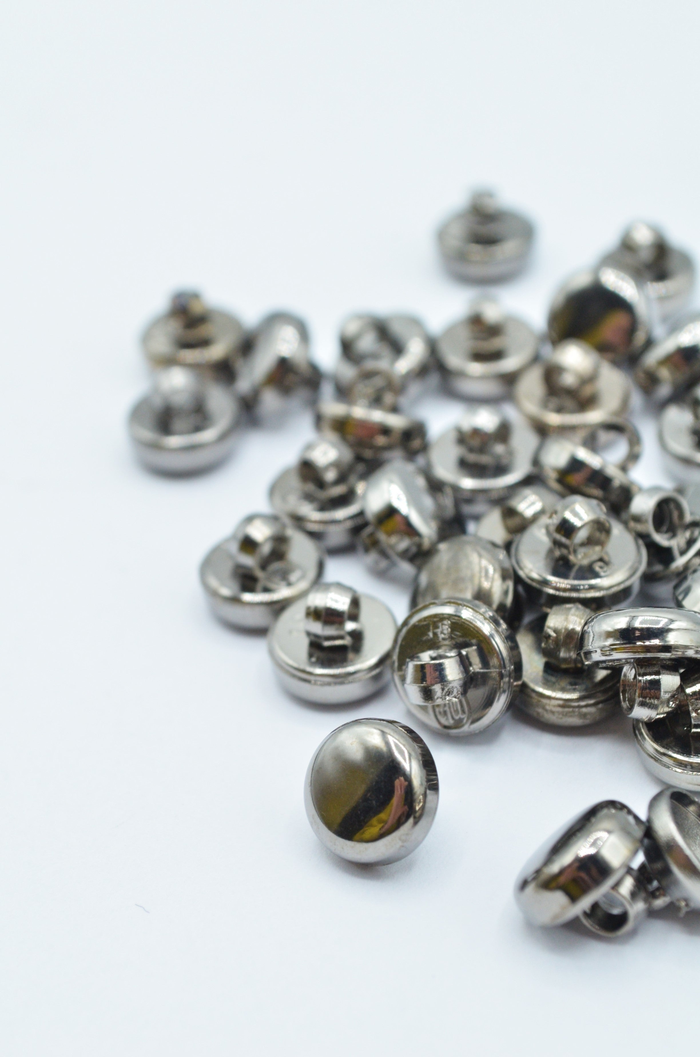 Nasturi De Plastic 10mm, Gri Inchis